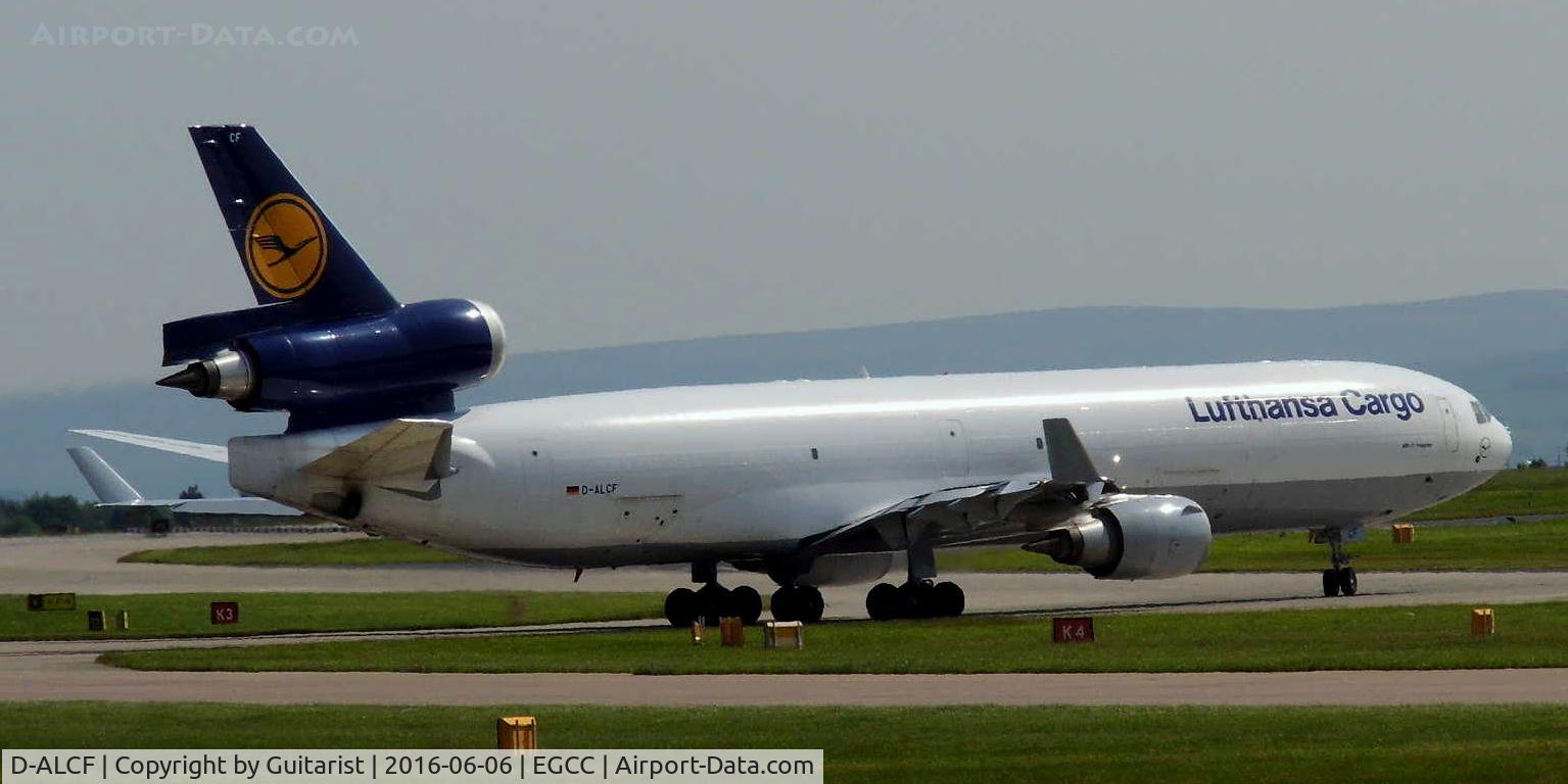D-ALCF, 1999 McDonnell Douglas MD-11F C/N 48798, At Manchester