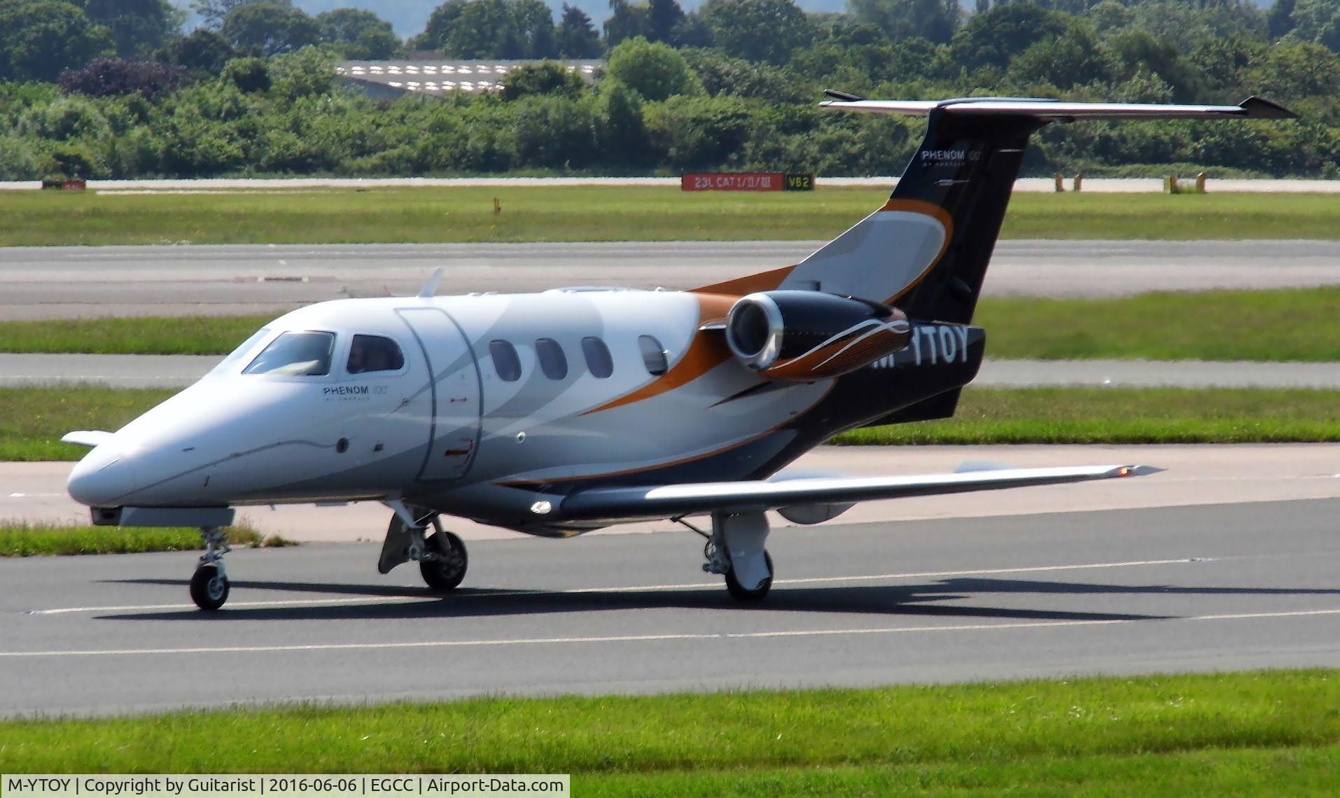 M-YTOY, 2009 Embraer EMB-500 Phenom 100 C/N 50000112, At Manchester
