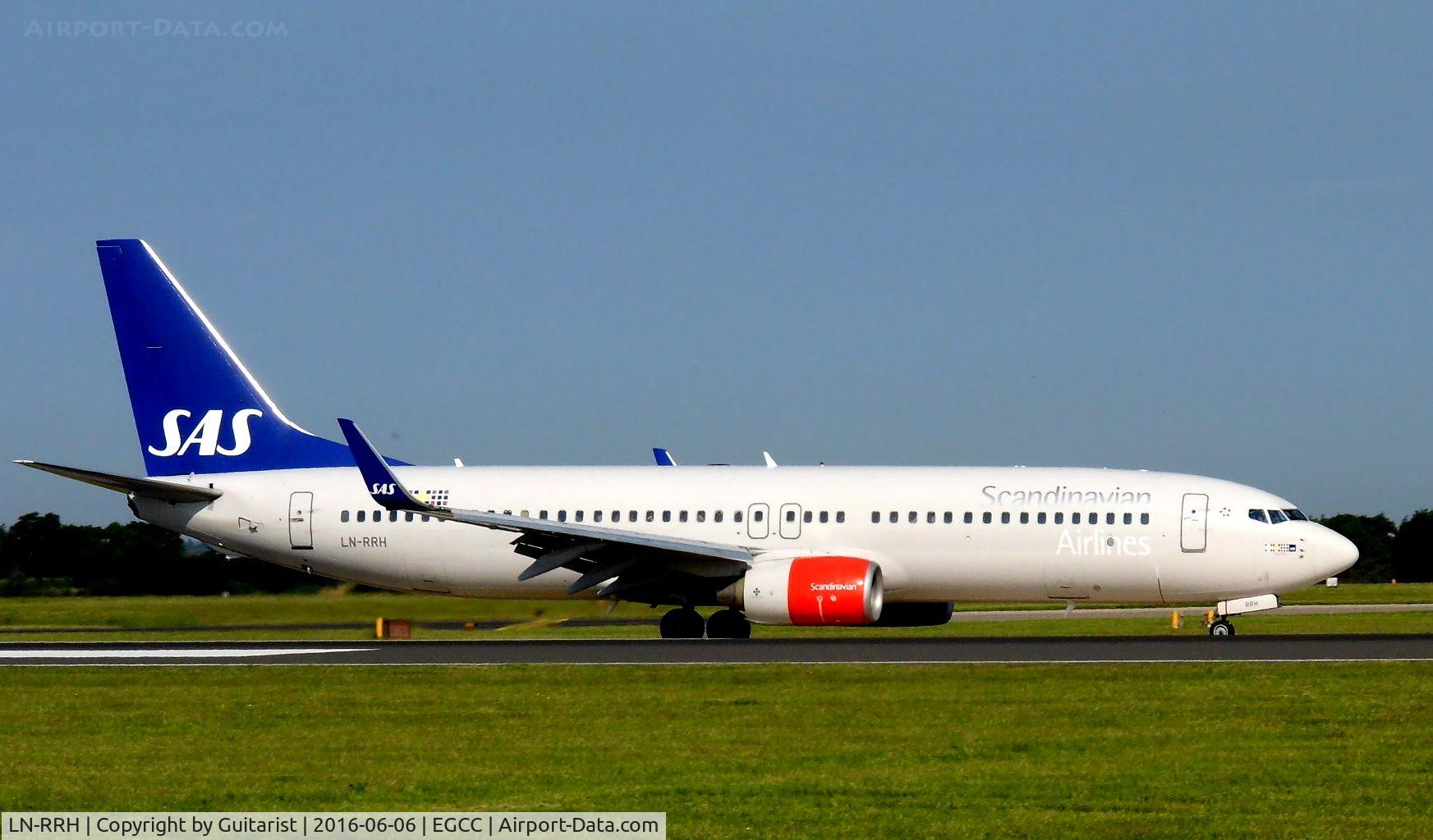 LN-RRH, 2009 Boeing 737-883 C/N 34546, At Manchester