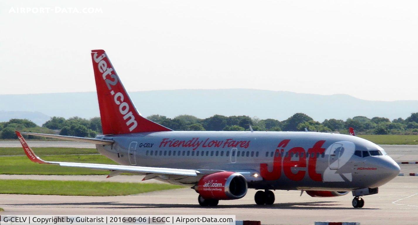 G-CELV, 1986 Boeing 737-377 C/N 23661, At Manchester