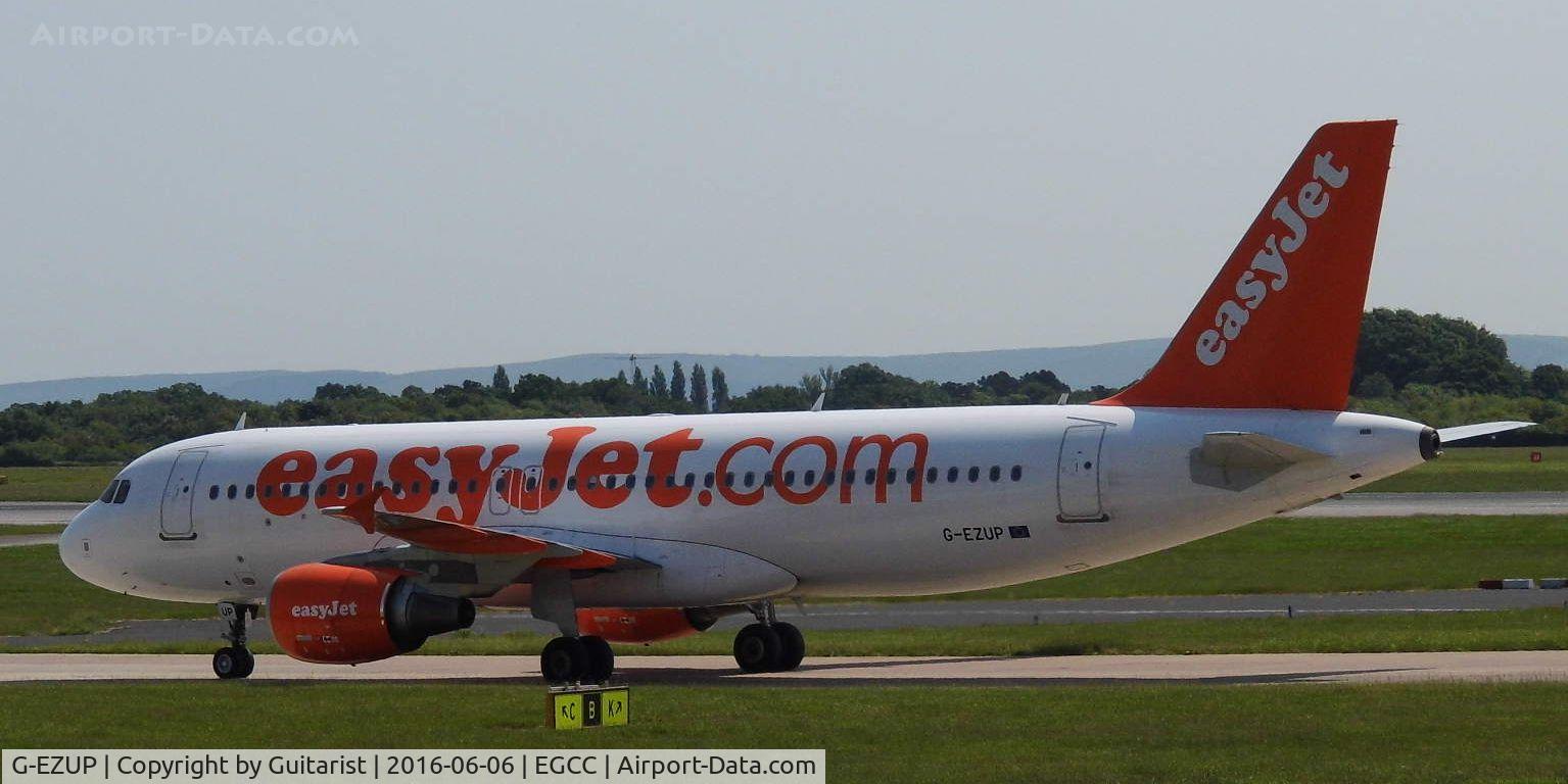 G-EZUP, 2012 Airbus A320-214 C/N 5056, At Manchester