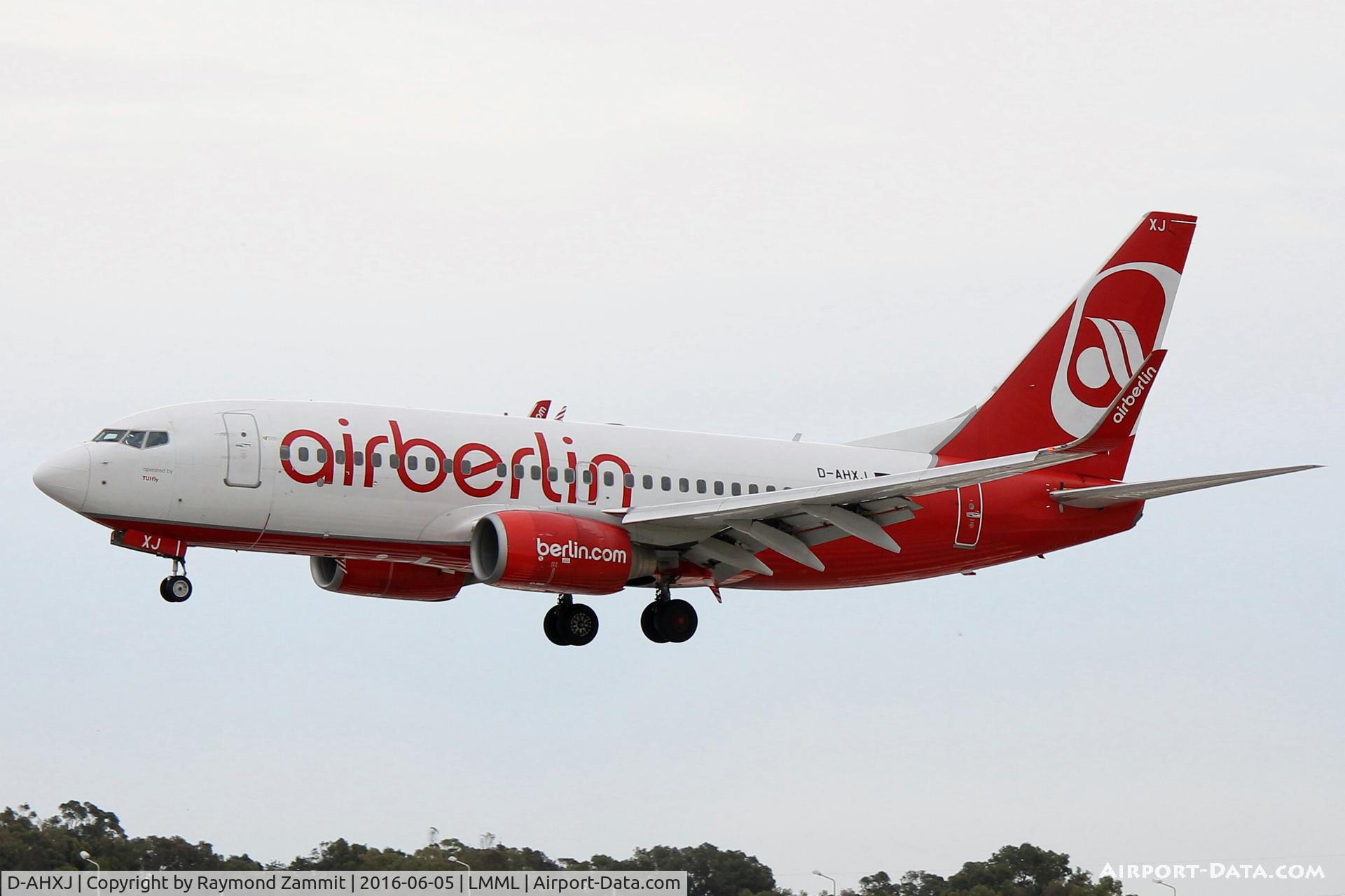 D-AHXJ, 2008 Boeing 737-7Q8 C/N 35277, B737-700 D-AHXJ Air Berlin