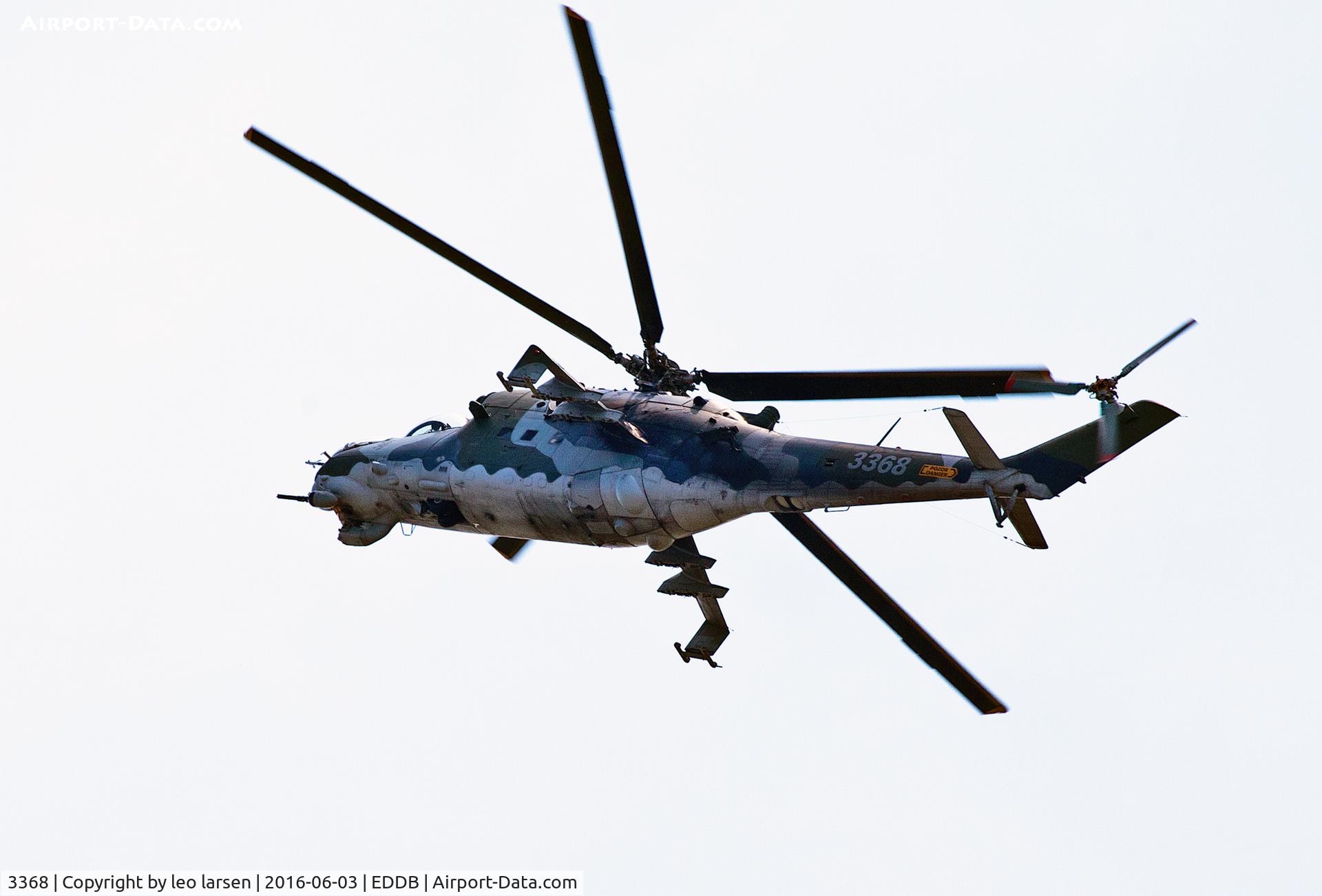 3368, Mil Mi-35 Hind E C/N 203368, Berlin Air Show 3.6.16
