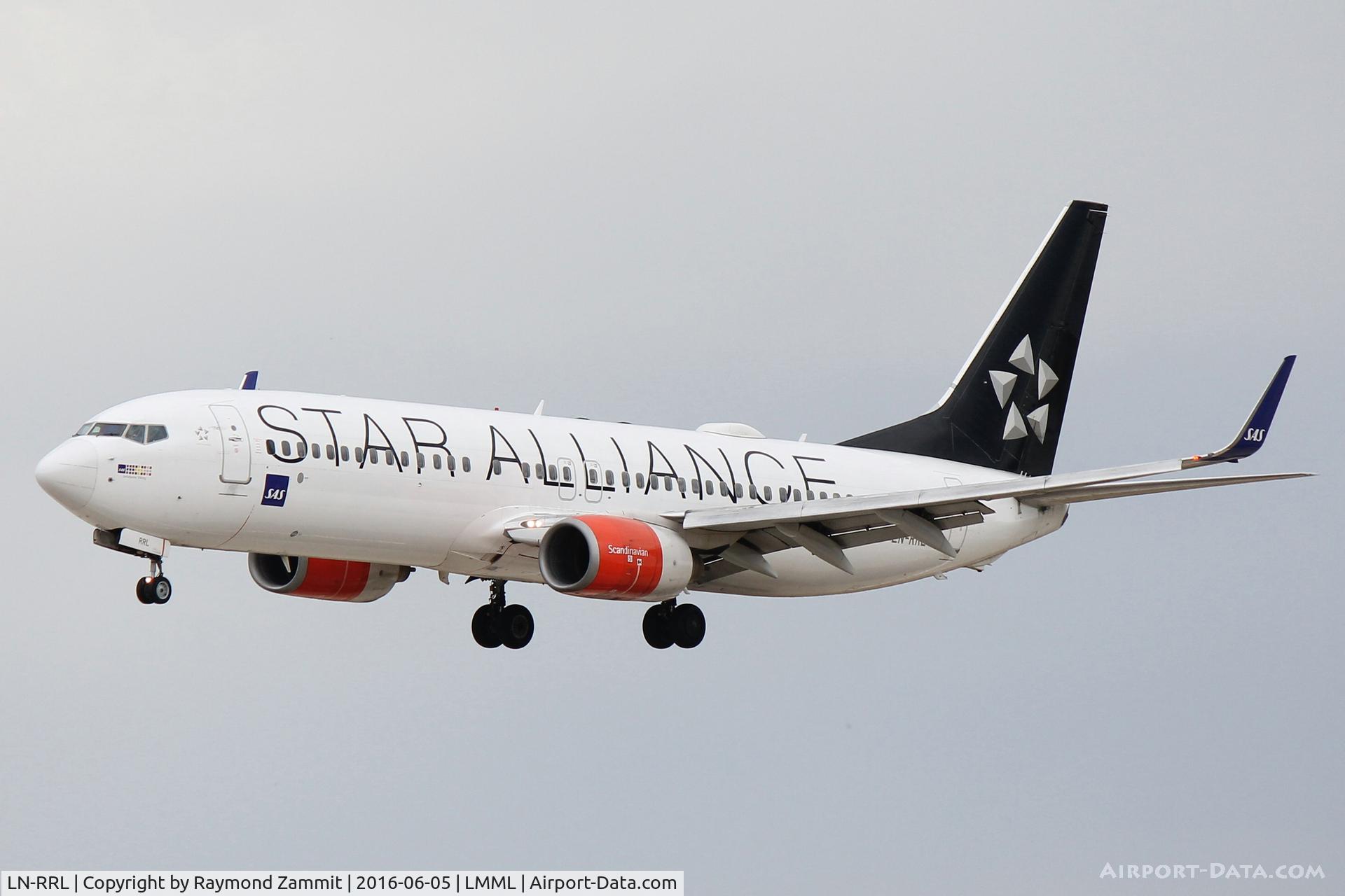 LN-RRL, 2003 Boeing 737-883 C/N 28328, B737-800 LN-RRL SAS in Star Alliance livery