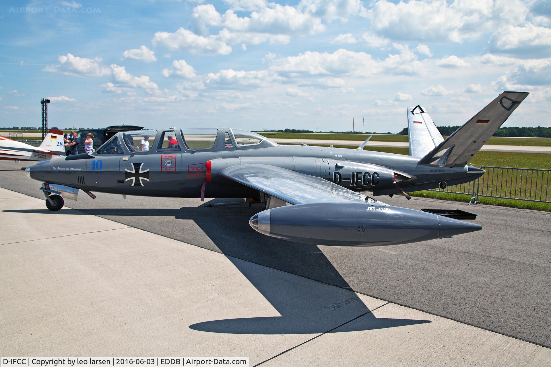 D-IFCC, Fouga CM-170R Magister C/N D79, Berlin Air Show 3.6.16