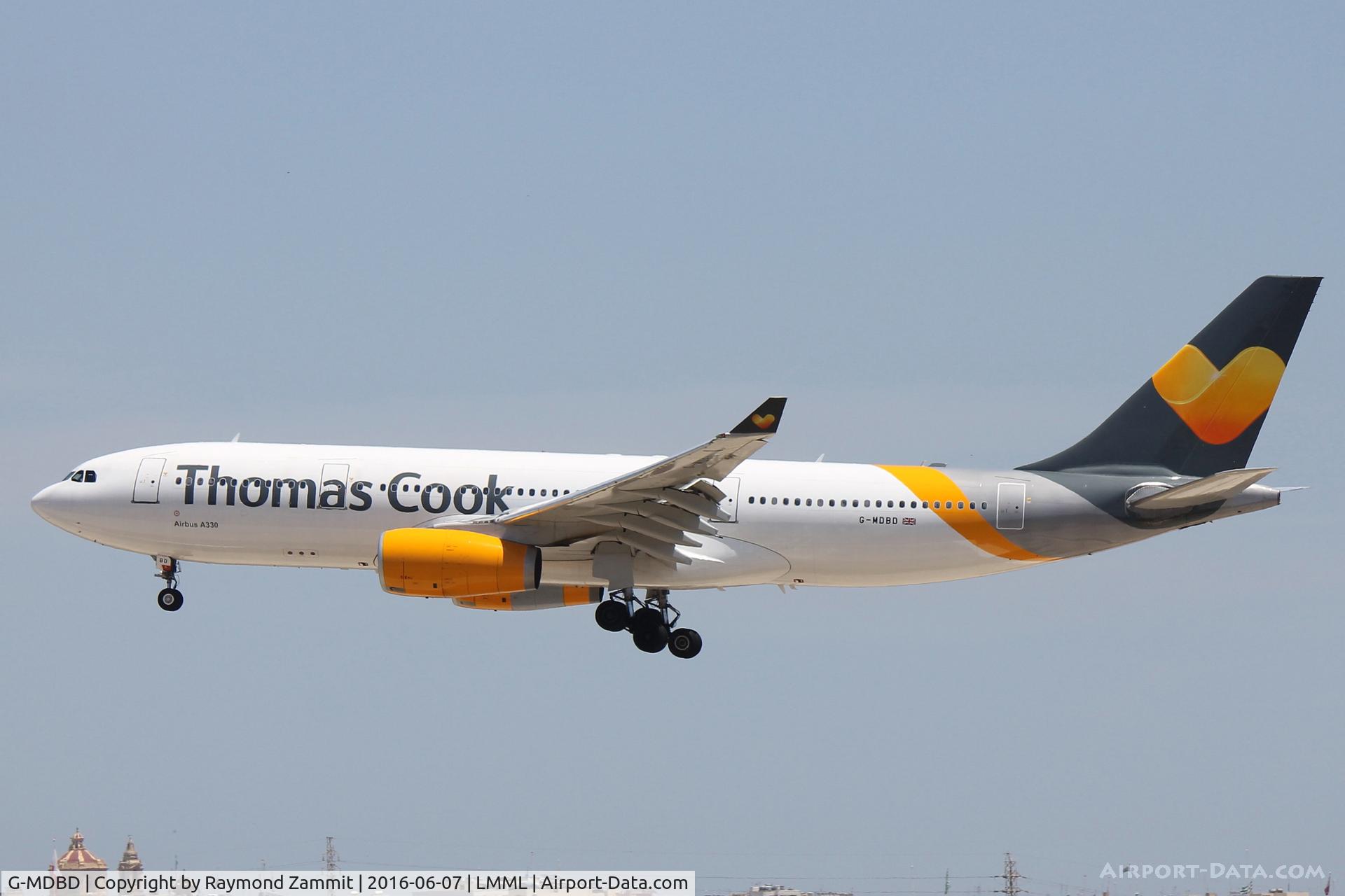 G-MDBD, 1999 Airbus A330-243 C/N 266, A330 G-MDBD Thomas Cook Airlines