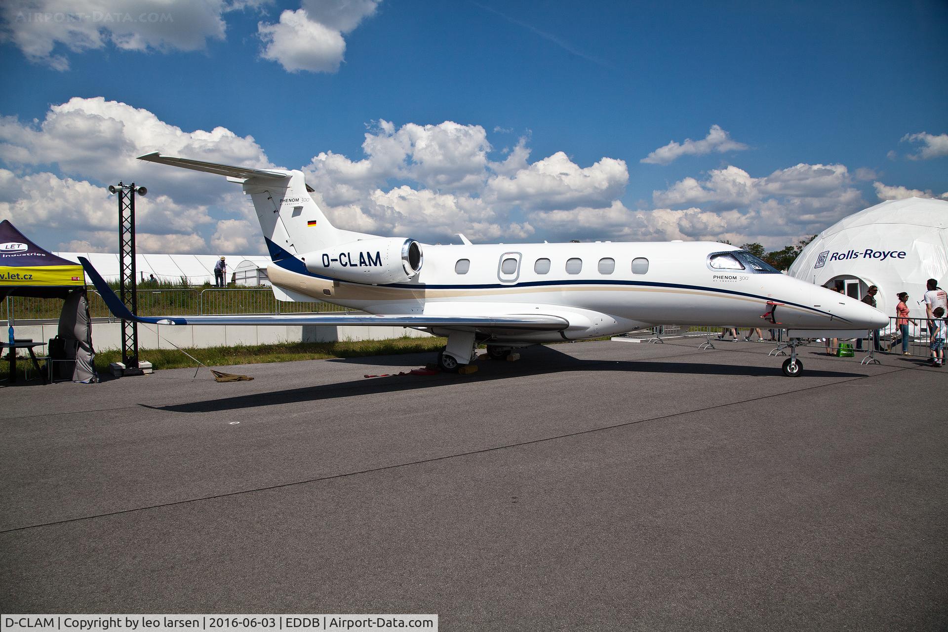 D-CLAM, 2012 Embraer EMB-505 Phenom 300 C/N 50500108, Berlin Air Show 3.6.16