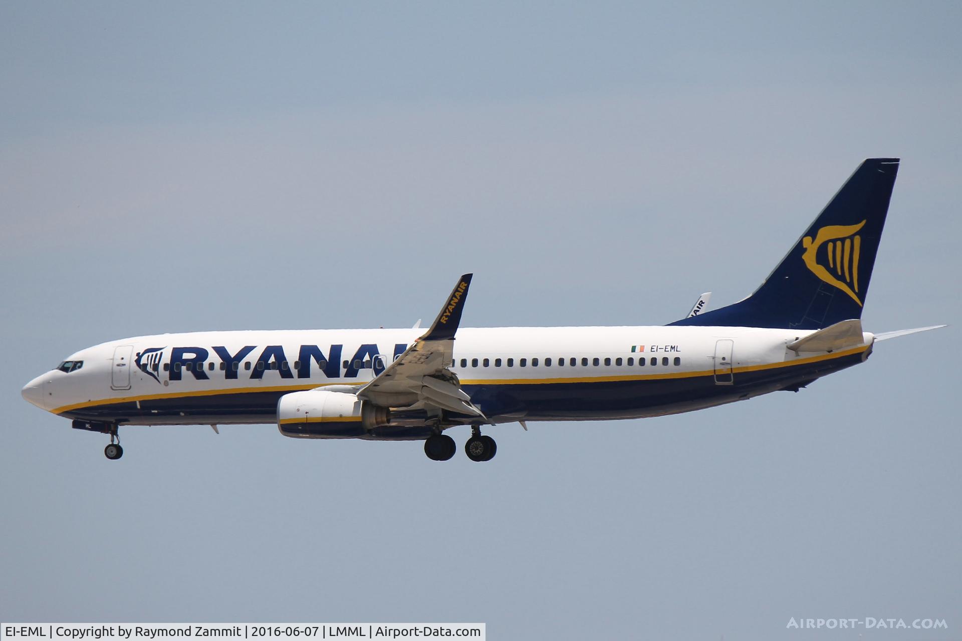 EI-EML, 2010 Boeing 737-8AS C/N 38513, B737-800 EI-EML Ryanair