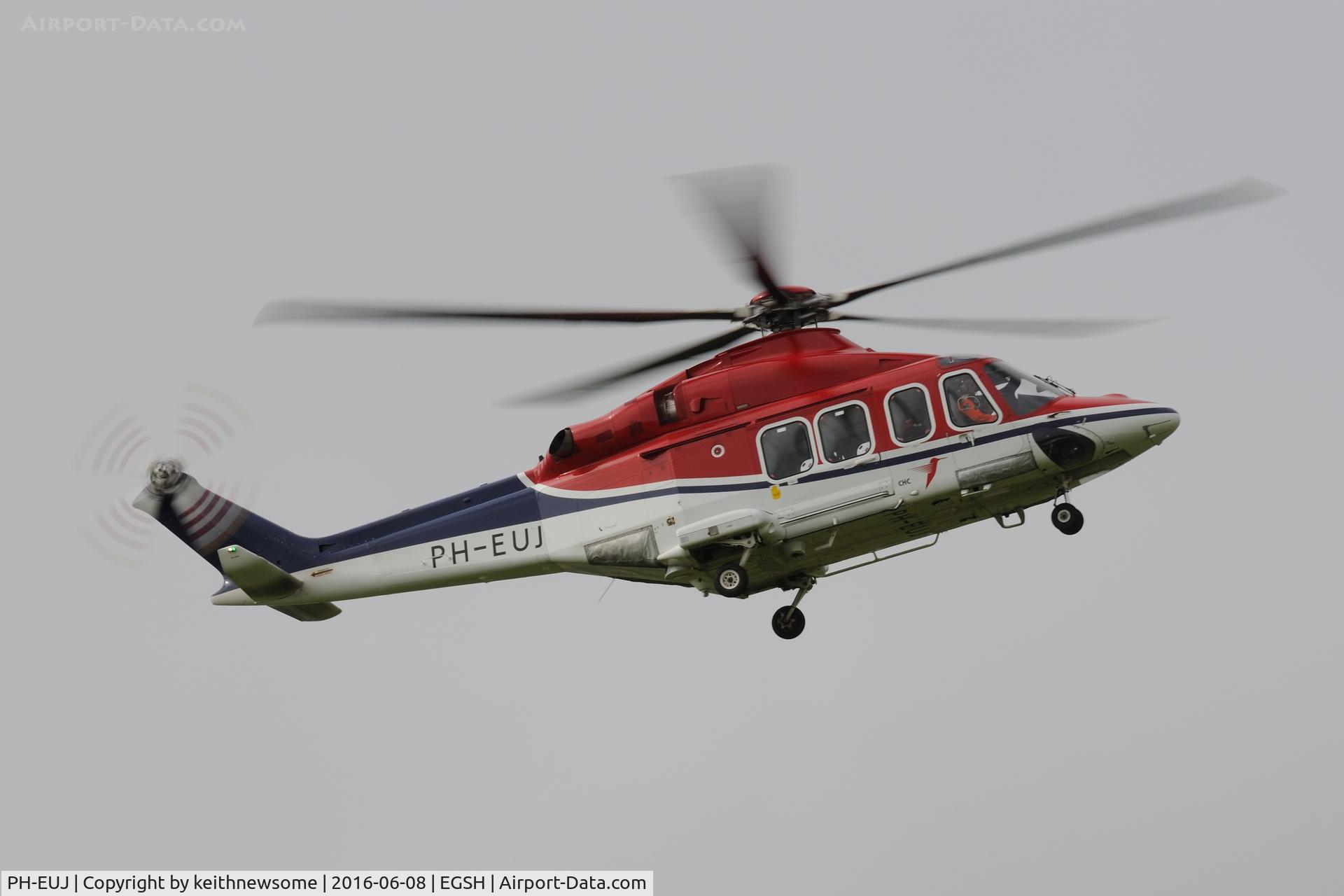 PH-EUJ, 2013 AgustaWestland AW-139 C/N 31511, Regular Visitor.