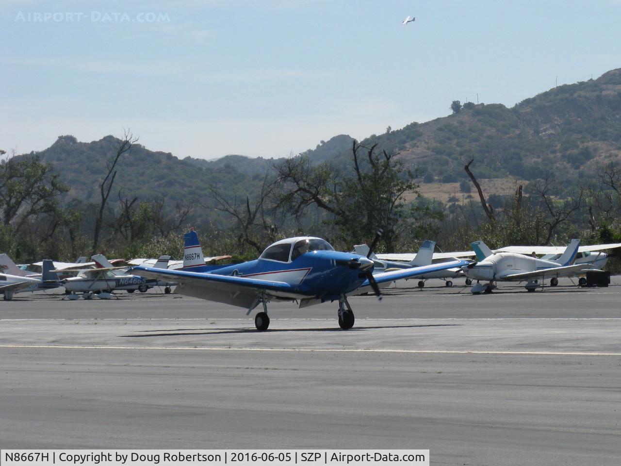 N8667H, 1947 North American Navion C/N NAV-4-667, 1947 North American NAVION, Continental IO-520 285 Hp upgrade, landing roll Rwy 22, Young Eagles flight