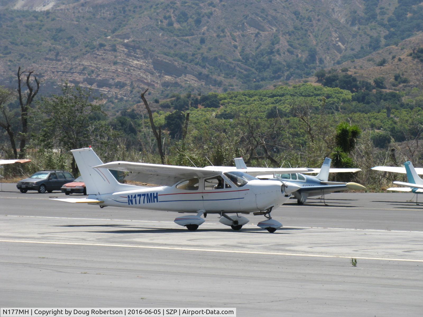 N177MH, 1967 Cessna 177 Cardinal C/N 17700302, 1967 Cessna 177 CARDINAL, Lycoming O-360-A1A 180 Hp upgrade per 177A, PowerFlow exhaust mod by STC,  landing roll Rwy 22.