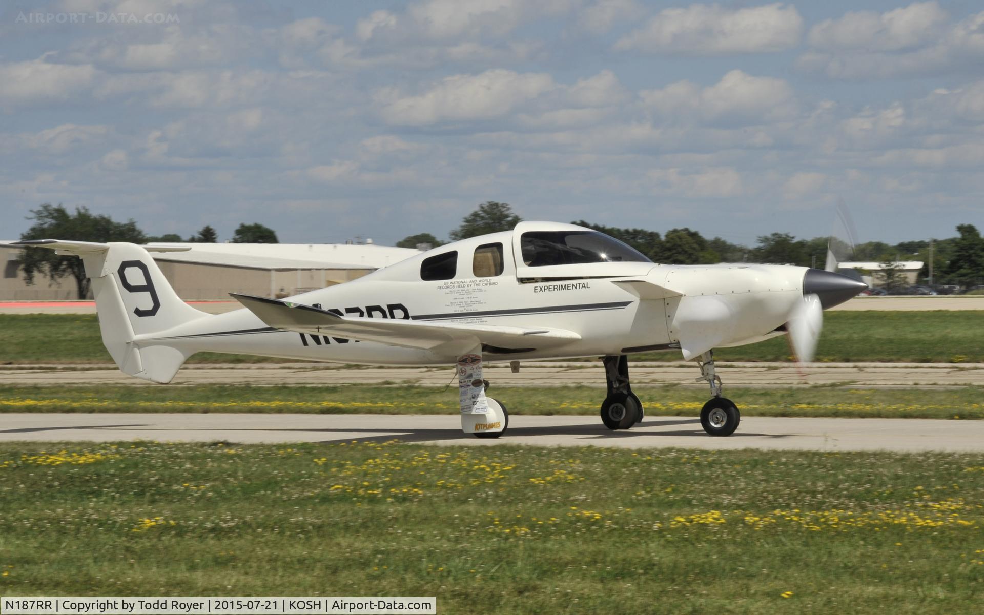 N187RR, Rutan Model 81 Catbird C/N 001, Airventure 2015