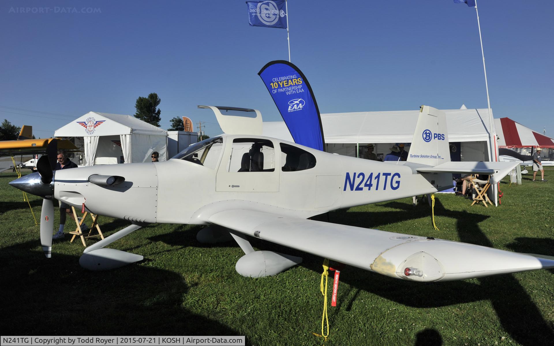N241TG, 2014 Vans RV-10 C/N 40110, Turbine powered RV-10