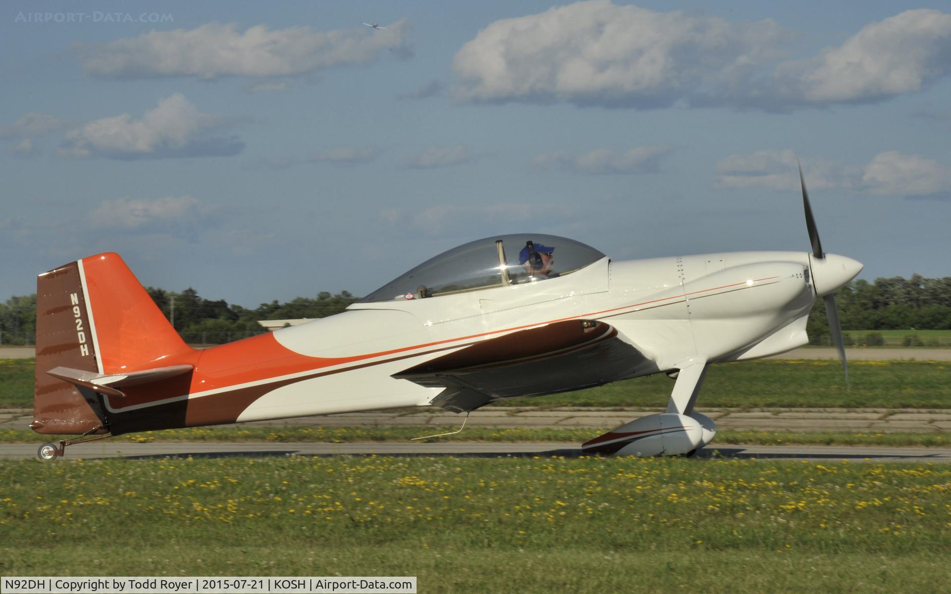 N92DH, 1993 Vans RV-4 C/N 1596, Airventure 2015
