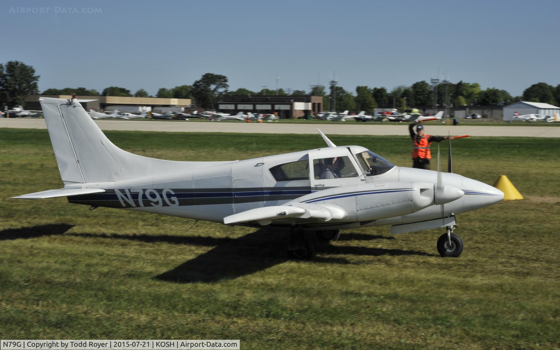 N79G, 1964 Piper PA-30 Twin Comanche C/N 30-362, Airventure 2015