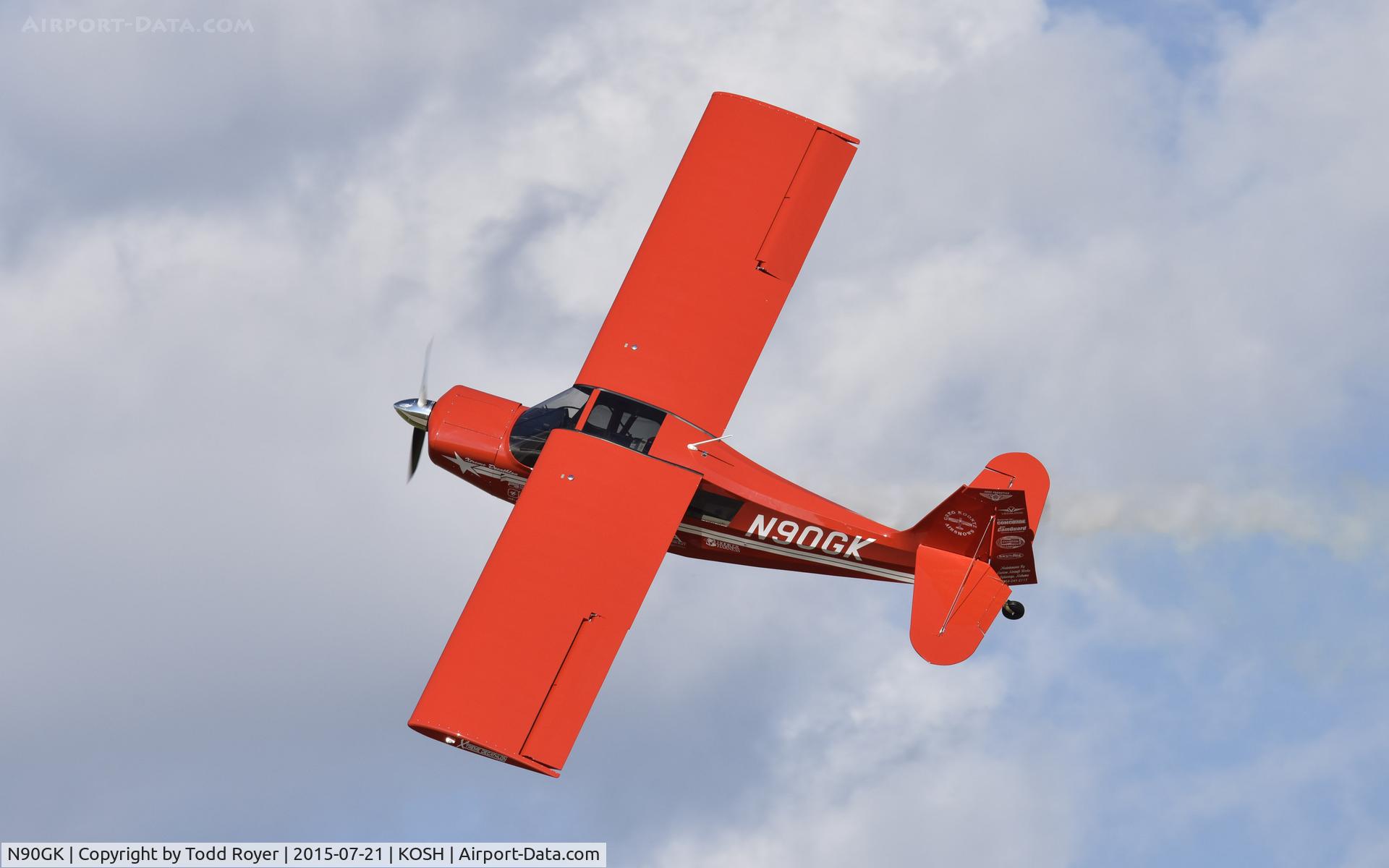 N90GK, American Champion 8KCAB Decathlon C/N 1092-2009, Airventure 2015