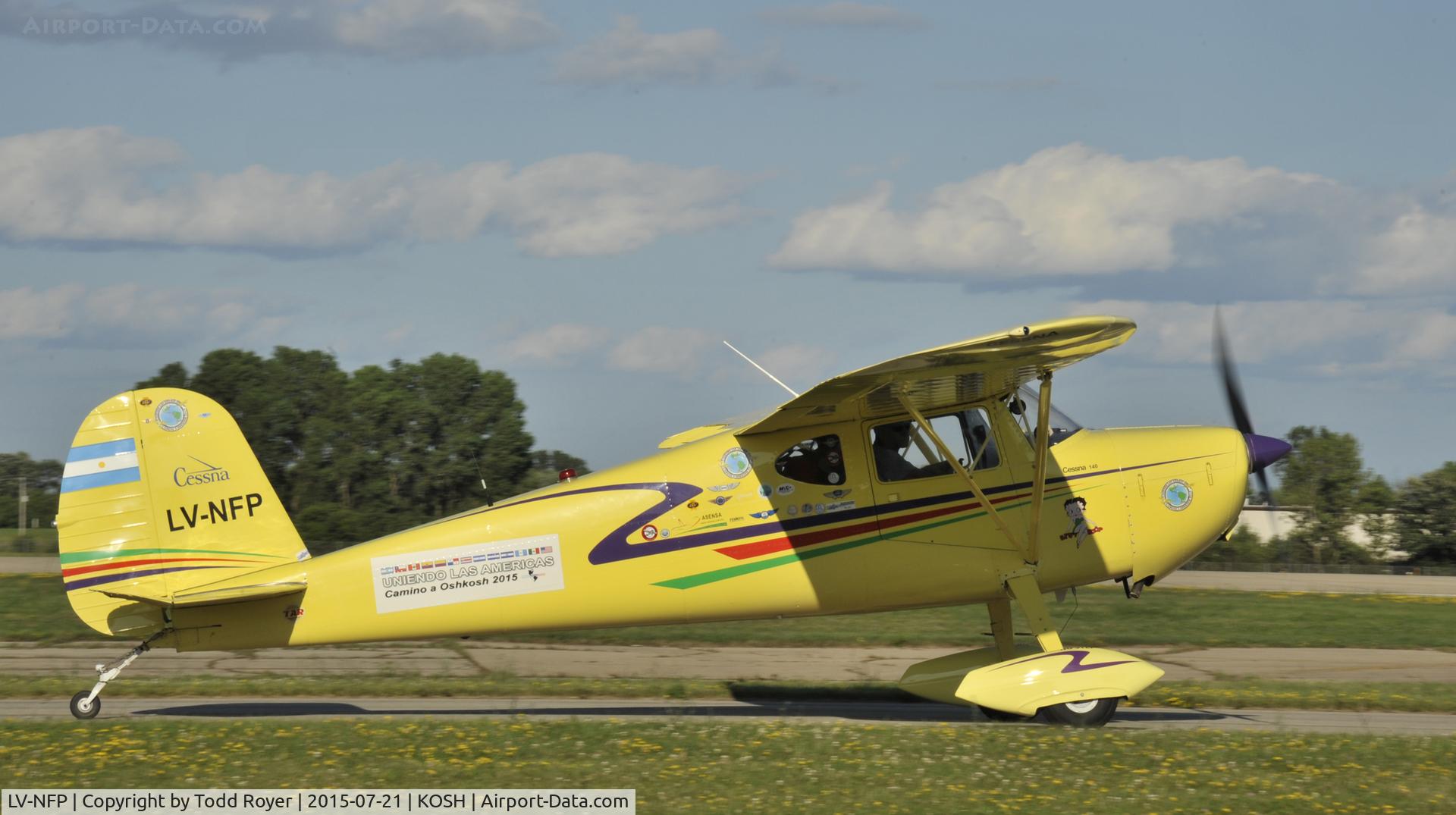 LV-NFP, 1946 Cessna 140 C/N 9780, Airventure 2015