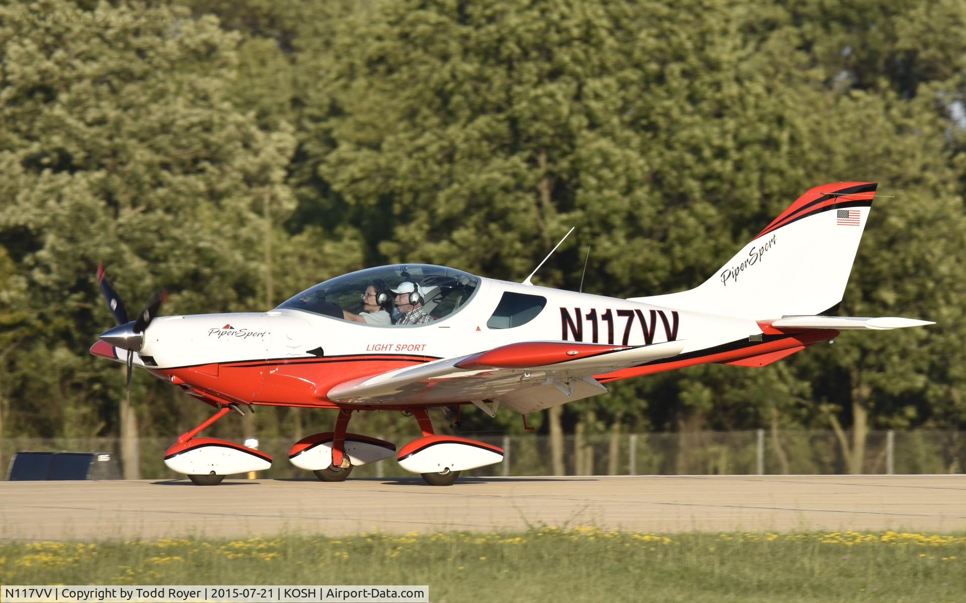N117VV, SportCruiser (PiperSport) Piper Sport C/N P1001016, Airventure 2015
