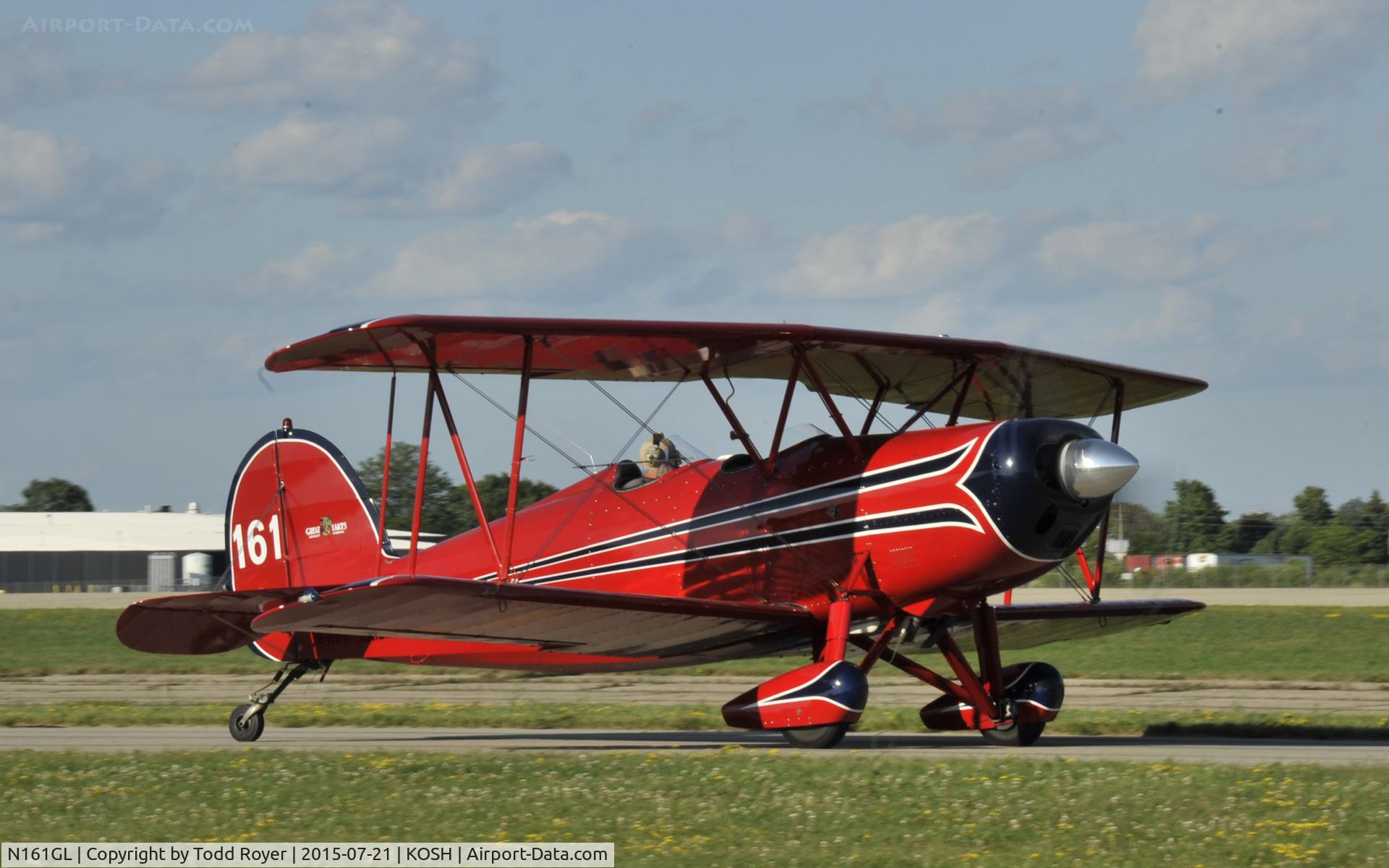 N161GL, 1978 Great Lakes 2T-1A-2 Sport Trainer C/N 0814, Airventure 2015