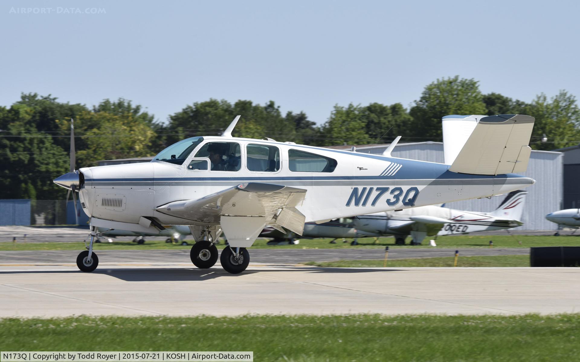 N173Q, 1964 Beech S35 Bonanza C/N D-7350, Airventure 2015