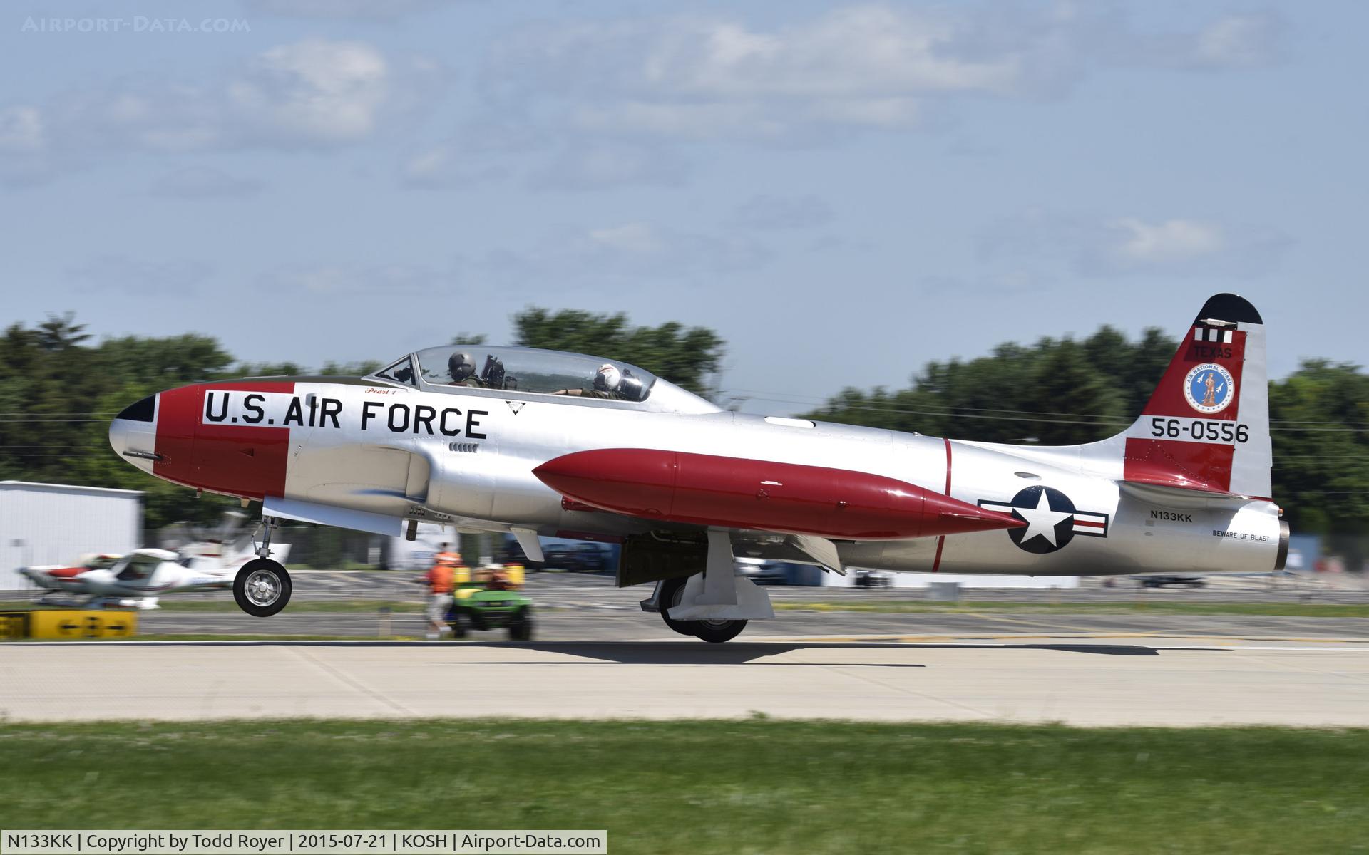 N133KK, Canadair T-33AN Silver Star 3 C/N T33-556, Airventure 2015