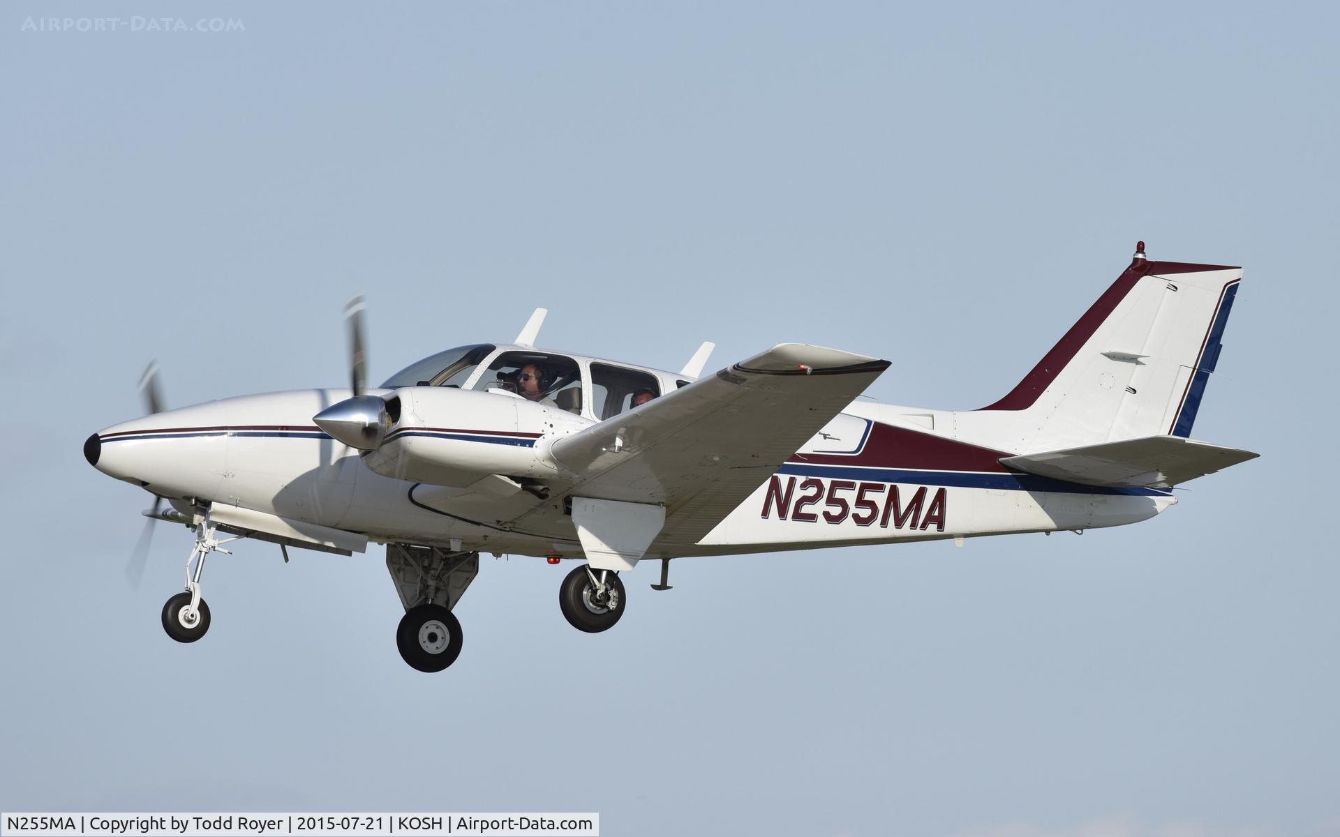 N255MA, 1967 Beech C55 Baron (95-C55) C/N TE-318, Airventure 2015