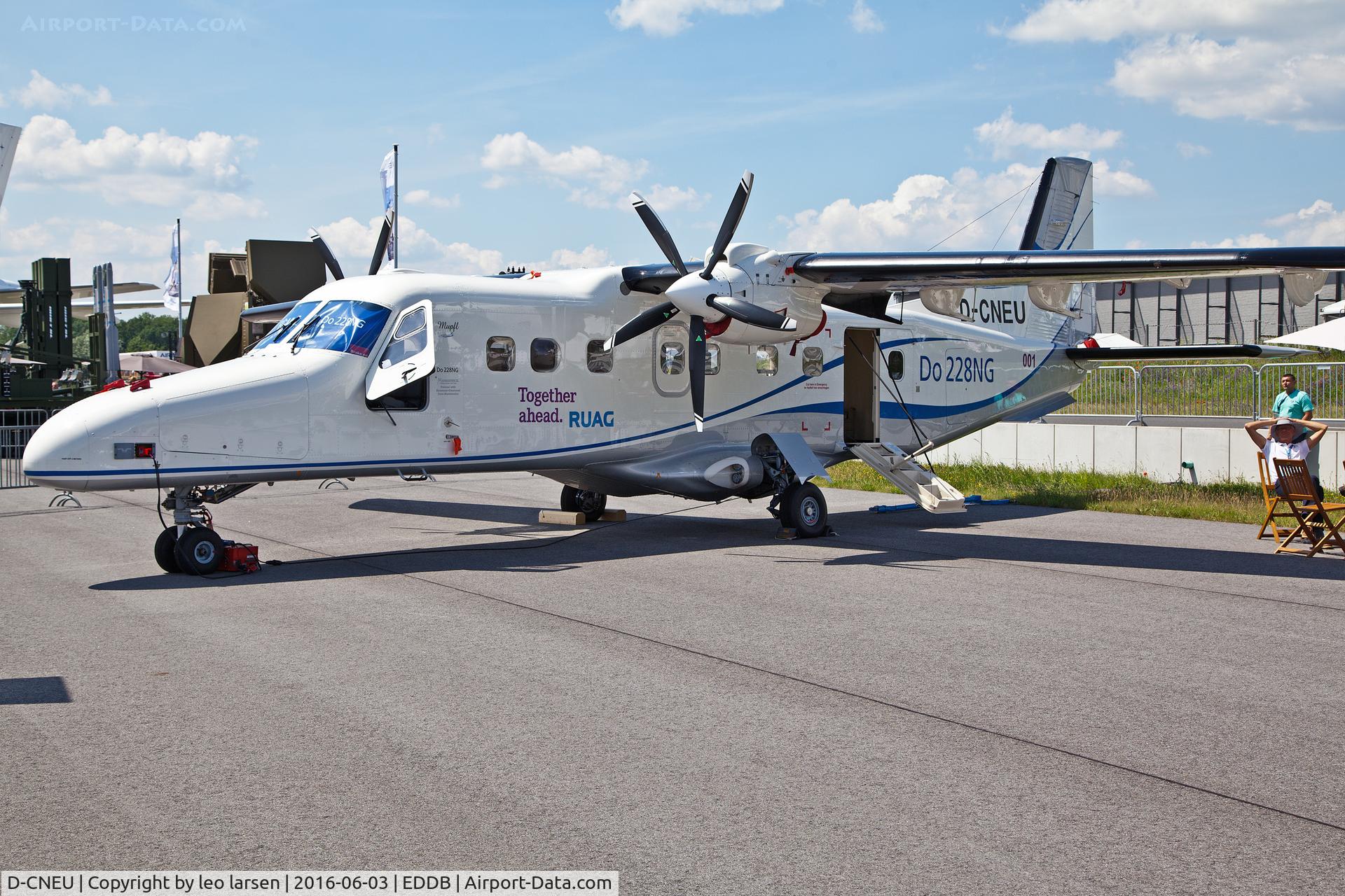 D-CNEU, 1992 Dornier 228-212 C/N 8206, Berlin Air Show 3.6.16