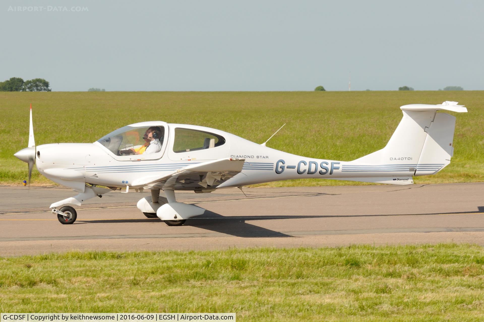 G-CDSF, 2005 Diamond DA-40D Diamond Star C/N D4.190, Regular Visitor.