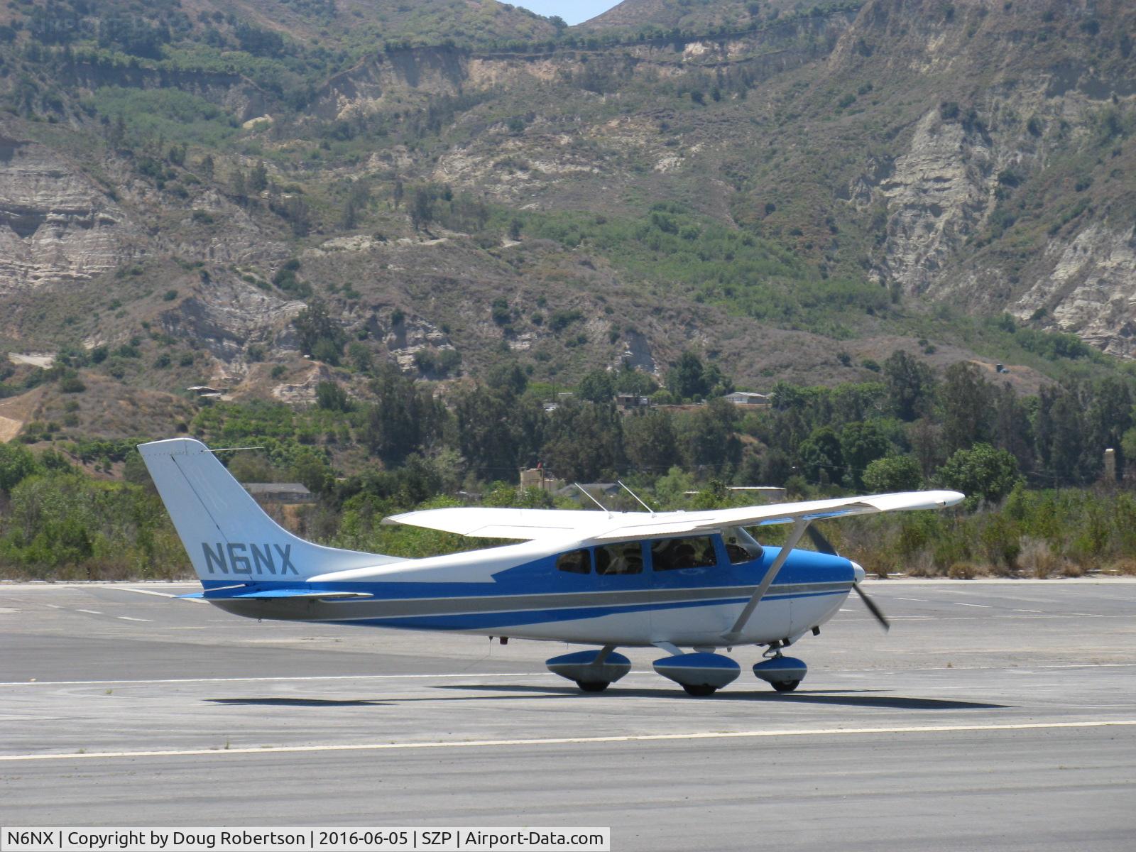 N6NX, 1961 Cessna 182D Skylane C/N 18253173, 1961 Cessna 182D SKYLANE, Continental O-470-S 230 Hp, landing roll Rwy 22