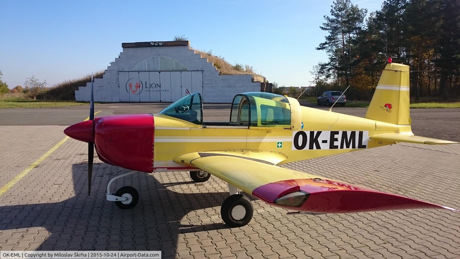 OK-EML, American AA-1 Yankee C/N AA1-0327, LKHK - Avgas