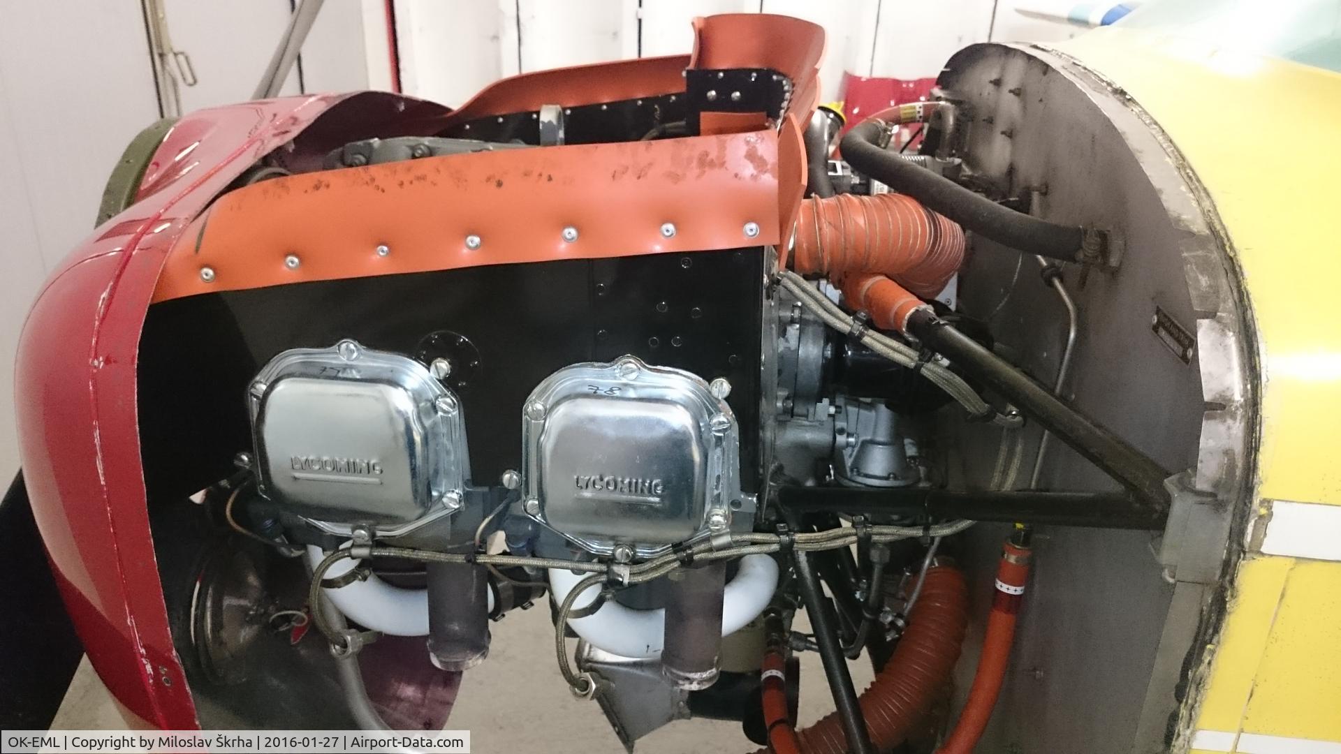 OK-EML, American AA-1 Yankee C/N AA1-0327, Engine