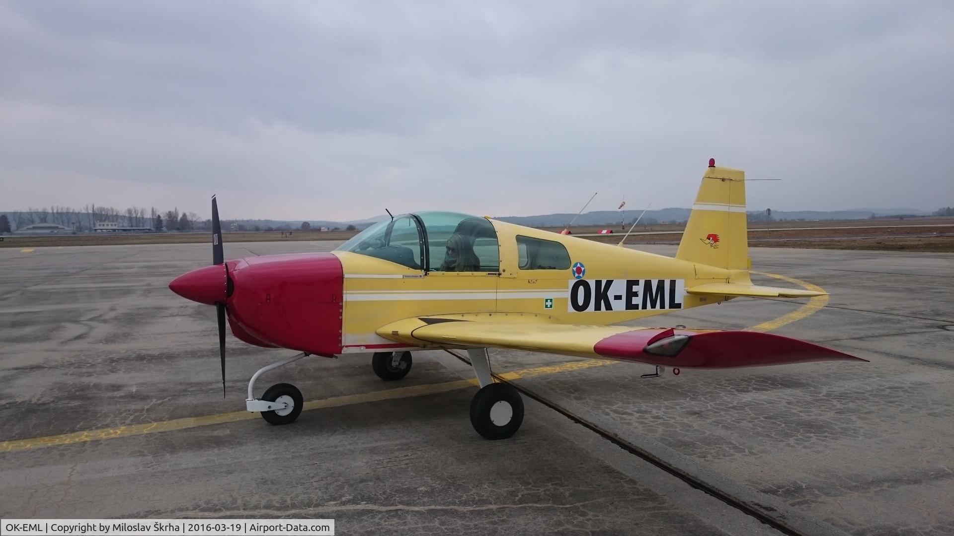 OK-EML, American AA-1 Yankee C/N AA1-0327, ?eské Bud?jovice - LKCS