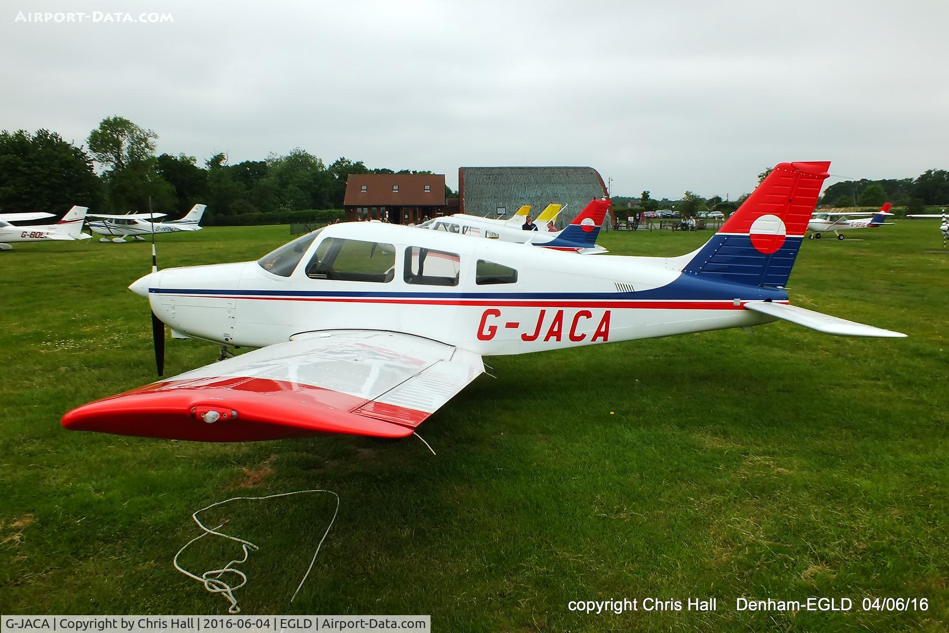 G-JACA, 2001 Piper PA-28-161 Warrior II C/N 28-42139, at Denham