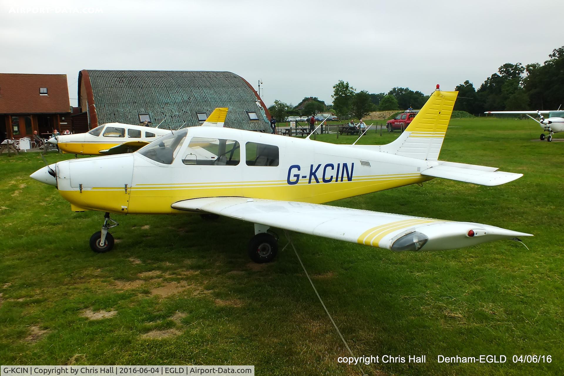 G-KCIN, 1989 Piper PA-28-161 Cadet C/N 2841102, at Denham