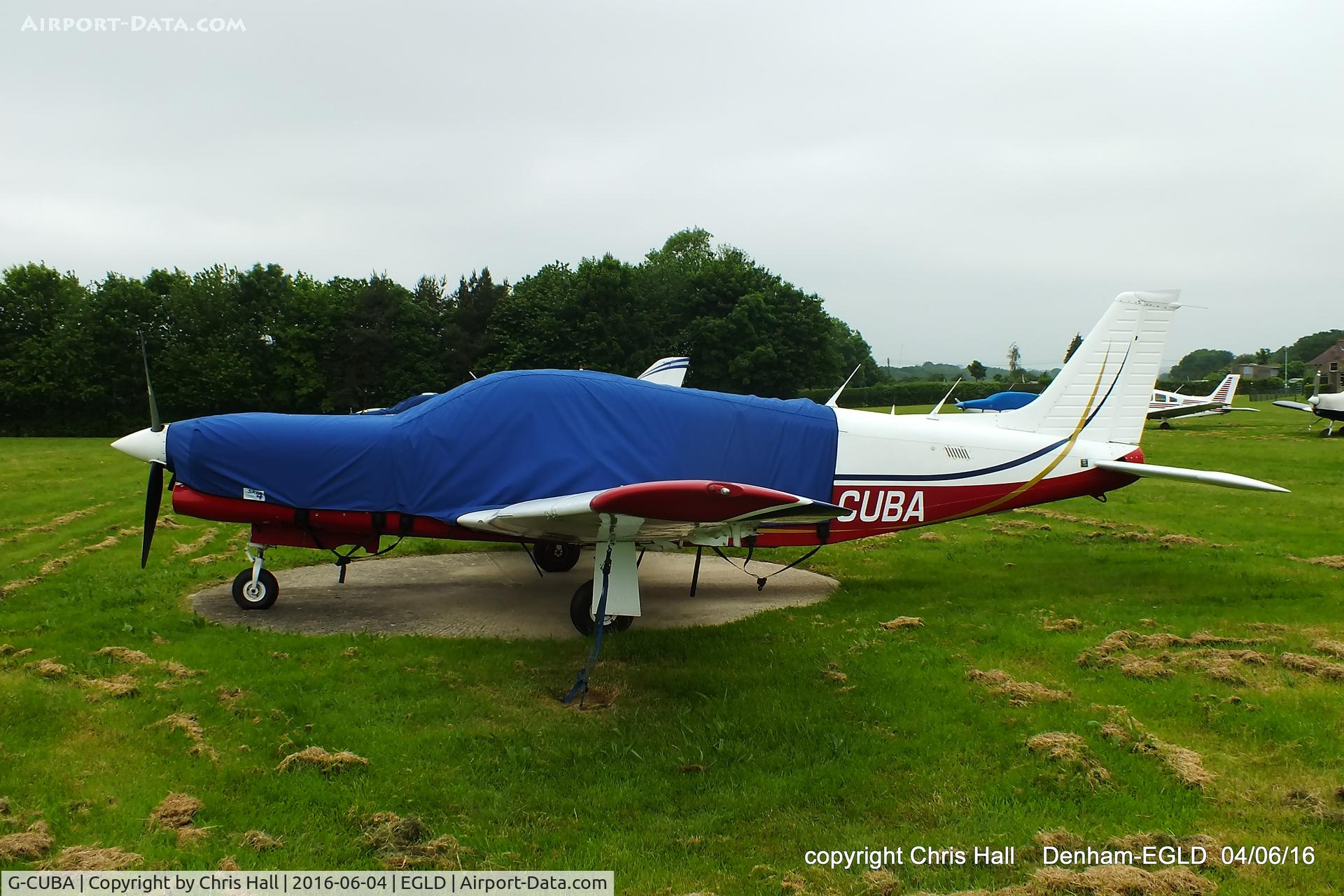 G-CUBA, 1980 Piper PA-32R-301T Turbo Saratoga C/N 32R-8029090, at Denham