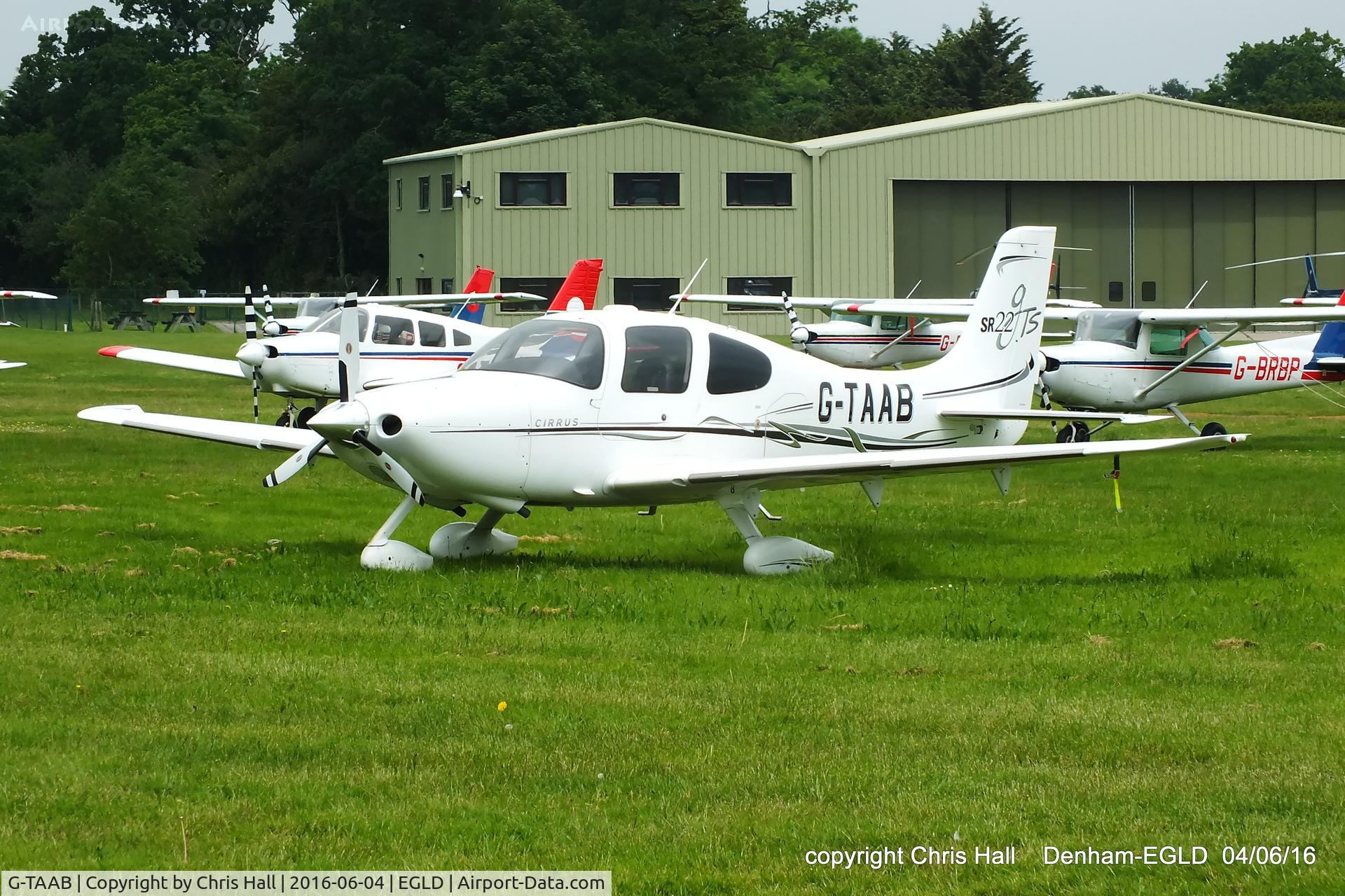 G-TAAB, 2006 Cirrus SR22 GTS C/N 1769, at Denham