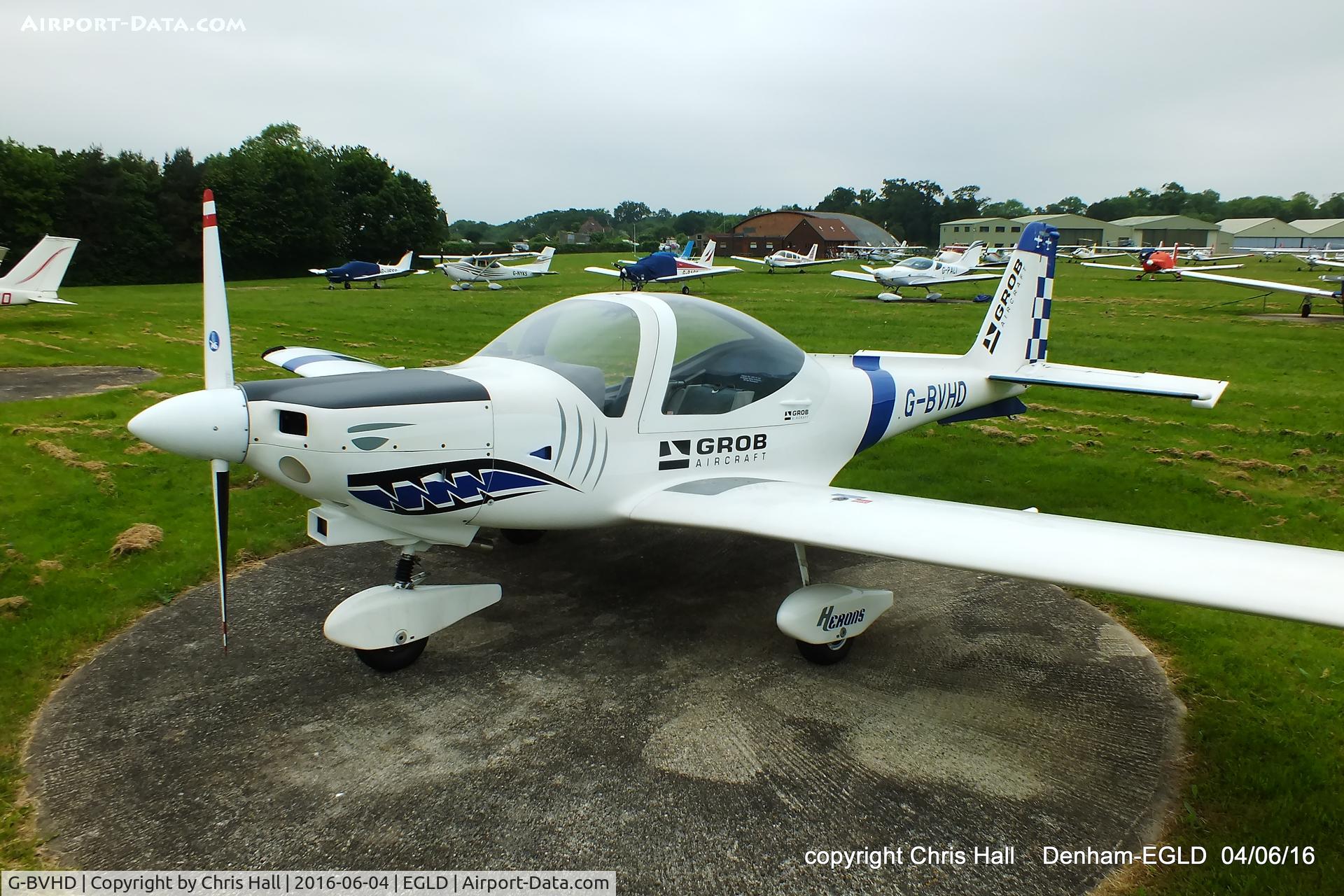 G-BVHD, 1994 Grob G-115D-2 C/N 82006, at Denham