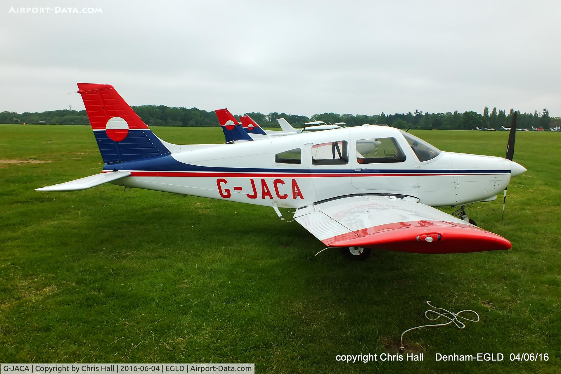 G-JACA, 2001 Piper PA-28-161 Warrior II C/N 28-42139, at Denham