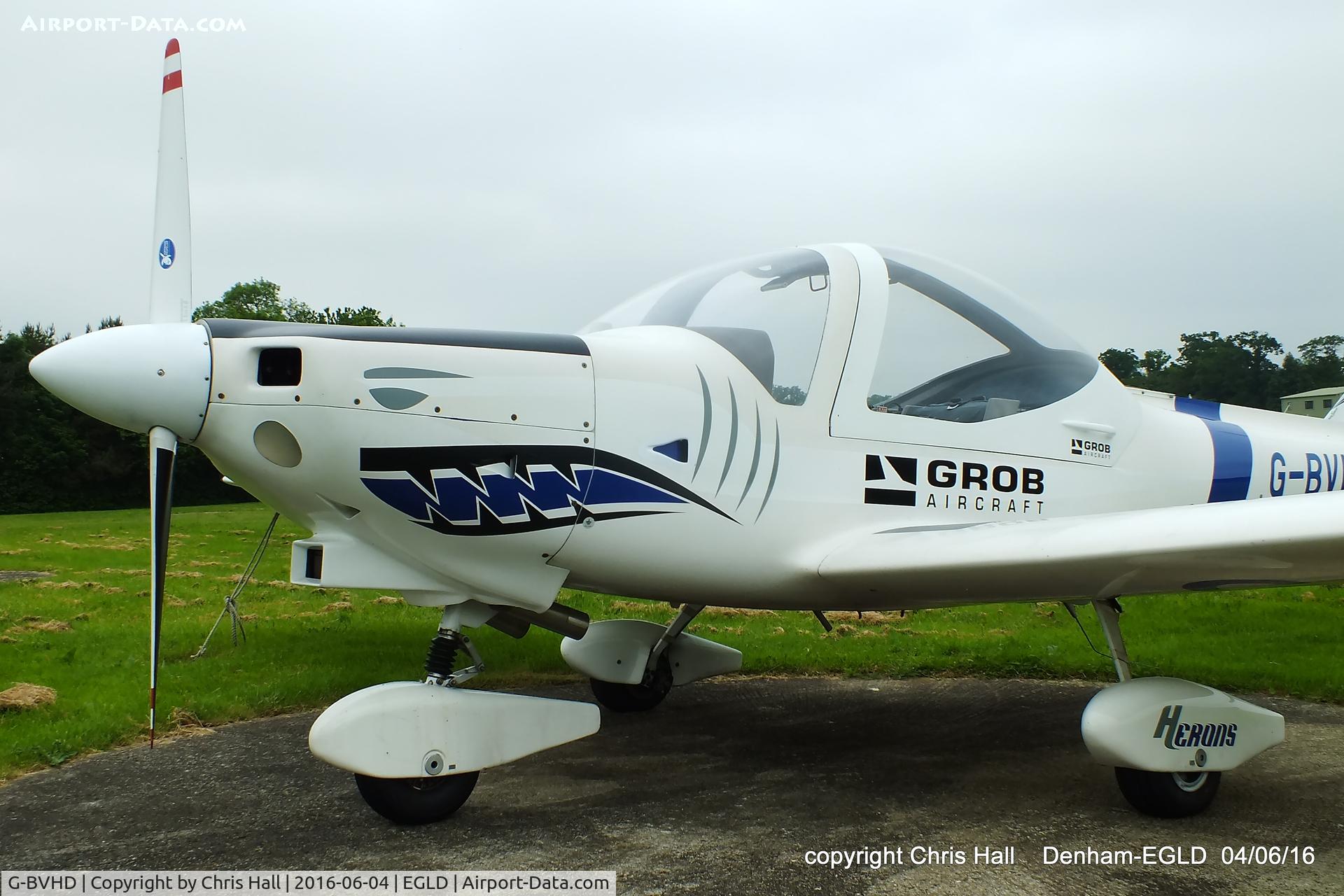 G-BVHD, 1994 Grob G-115D-2 C/N 82006, at Denham