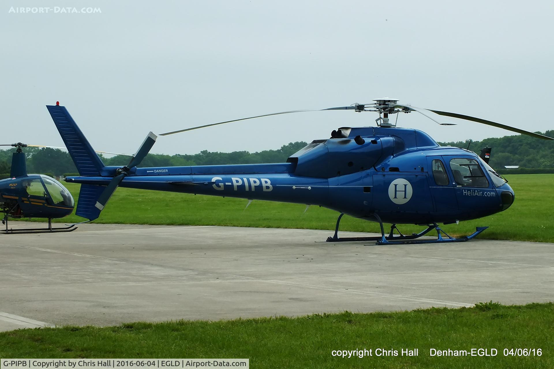 G-PIPB, 1983 Aerospatiale AS-355F-1 Ecureuil 2 C/N 5261, at Denham