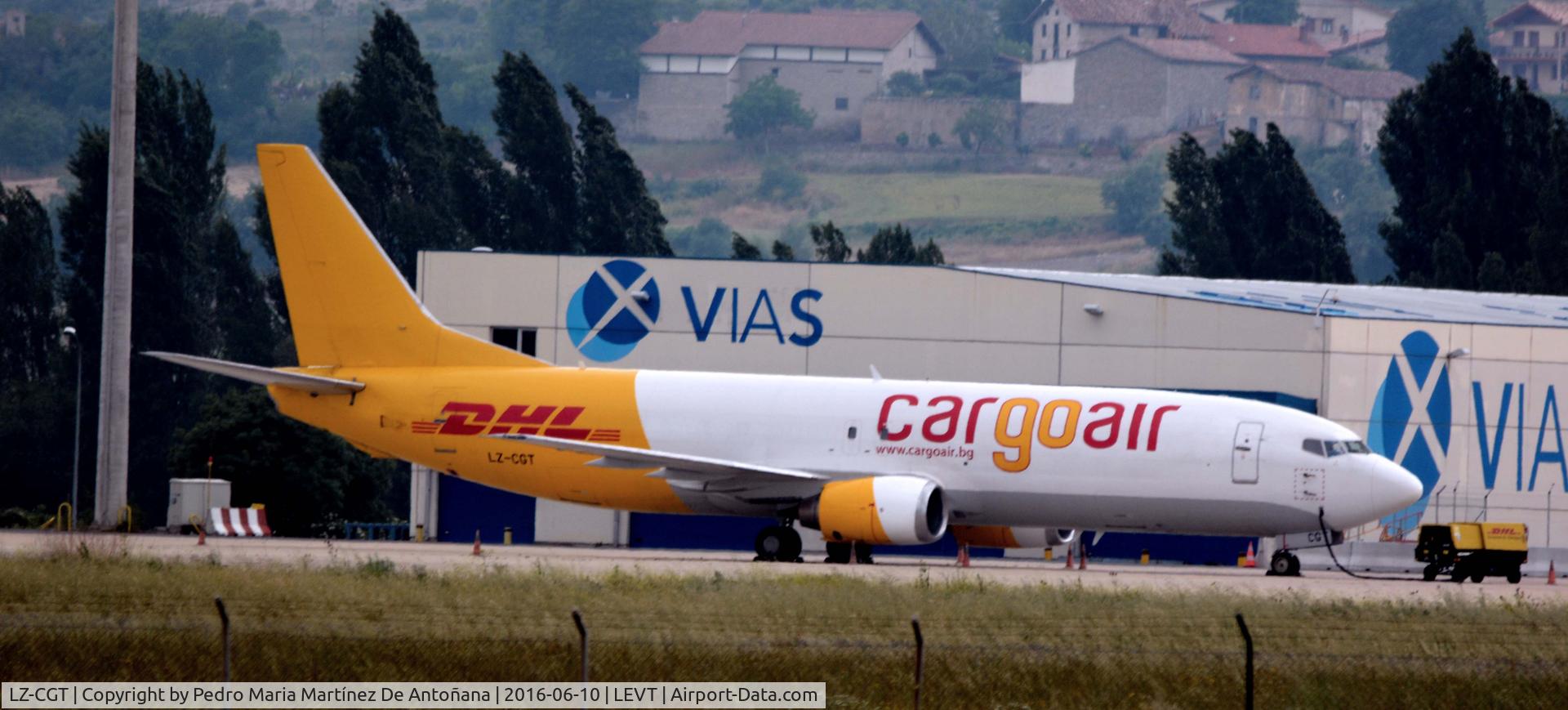 LZ-CGT, 1990 Boeing 737-4Y0F C/N 24691, Foronda - Vitoria-Gasteiz - España