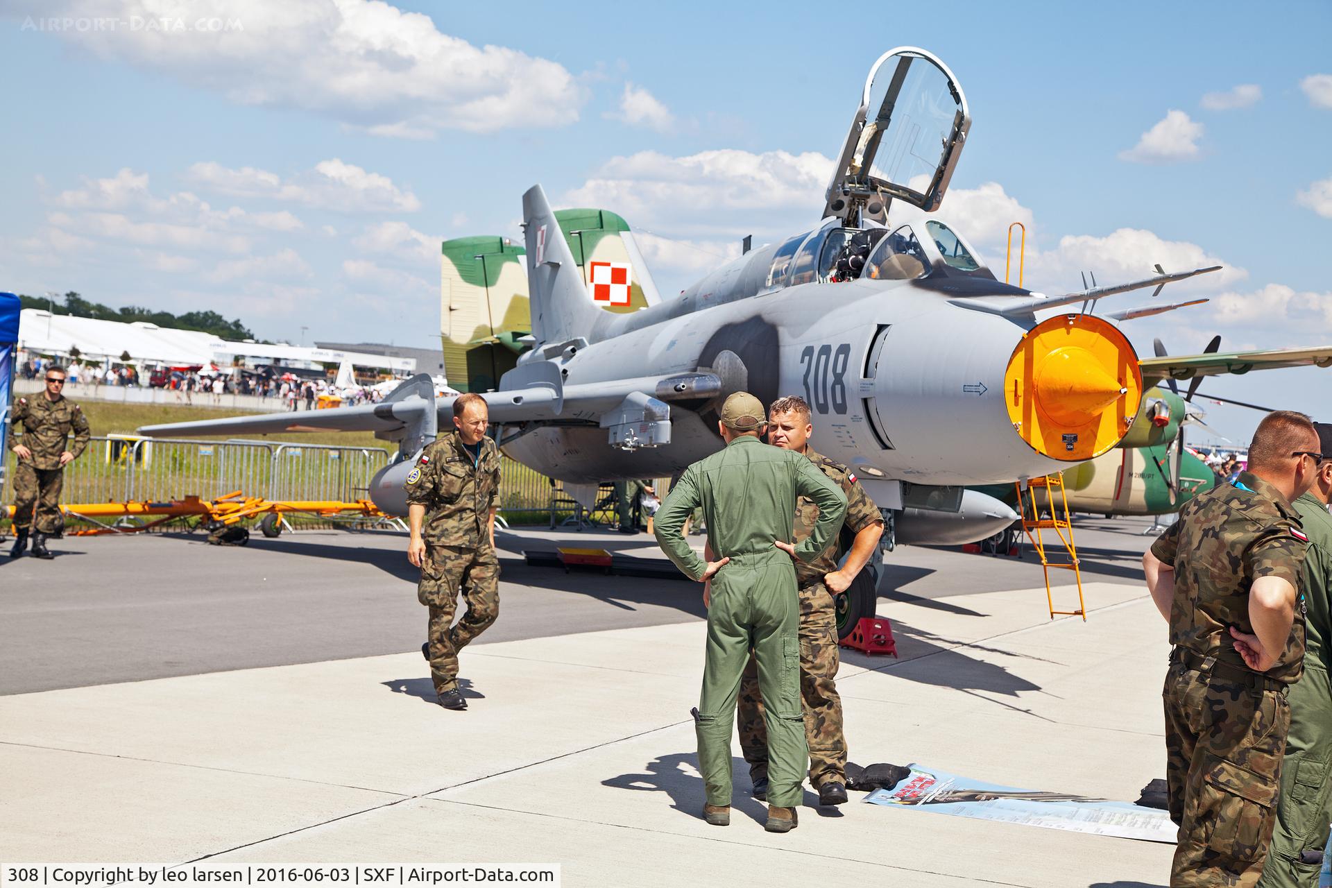 308, Sukhoi Su-22UM-3K C/N 17532366308, Berlin Air Show 3.6.16
