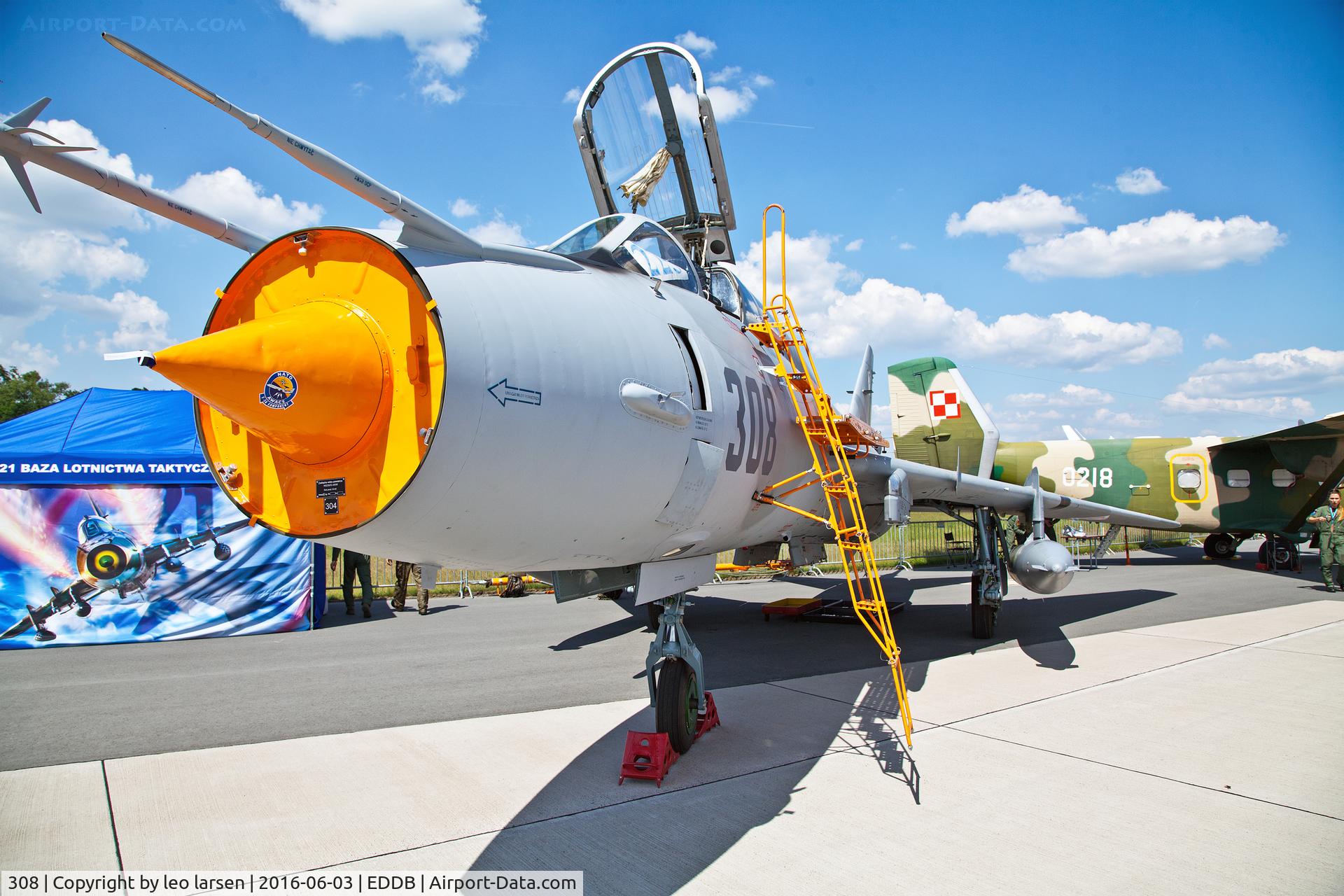 308, Sukhoi Su-22UM-3K C/N 17532366308, Berlin Air Show 3.6.16