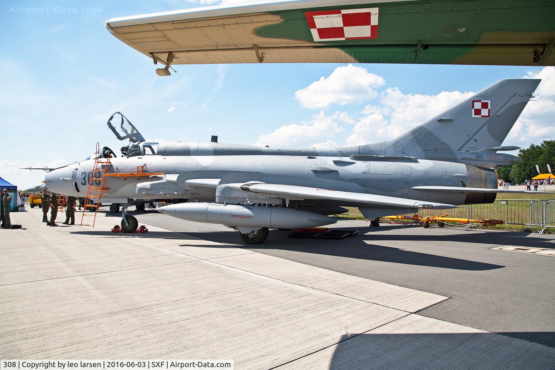 308, Sukhoi Su-22UM-3K C/N 17532366308, Berlin Air Show 3.6.16