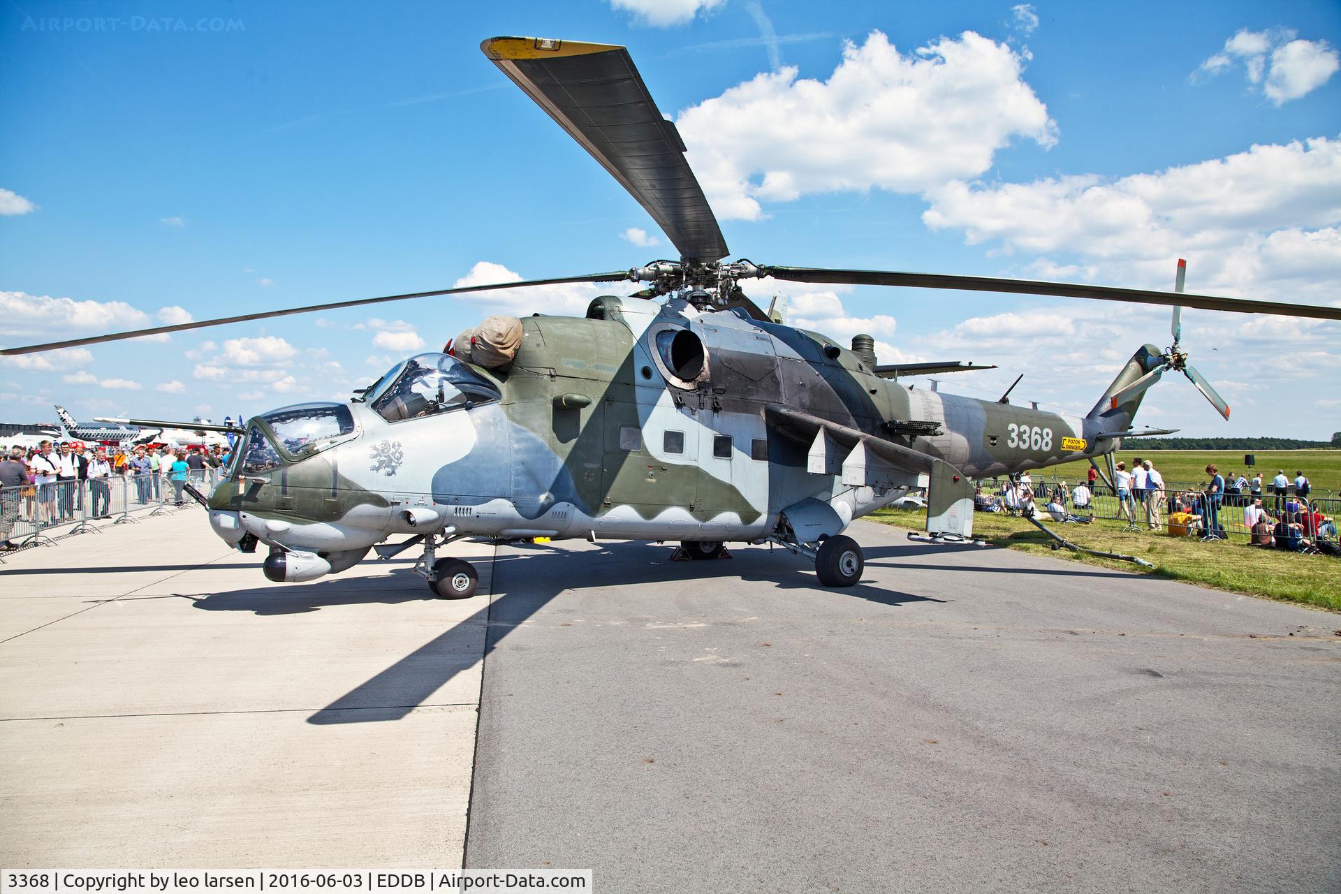 3368, Mil Mi-35 Hind E C/N 203368, Berlin Air Show 3.6.16
