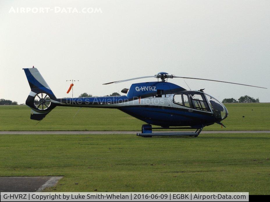 G-HVRZ, 2003 Eurocopter EC-120B Colibri C/N 1338, Parked up at Sywell Aerodrome
