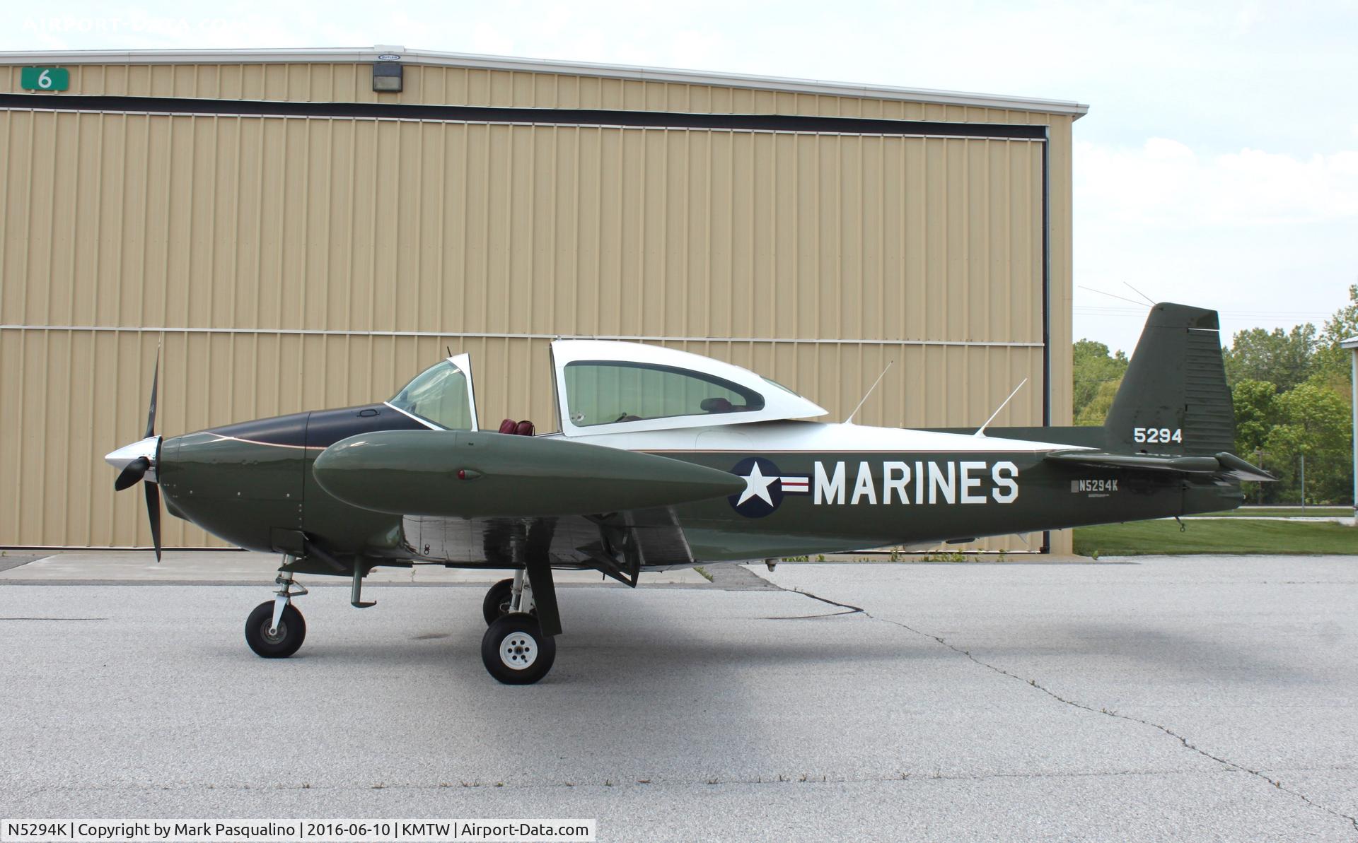 N5294K, 1950 Ryan NAVION B C/N NAV-4-2194B, Navion B