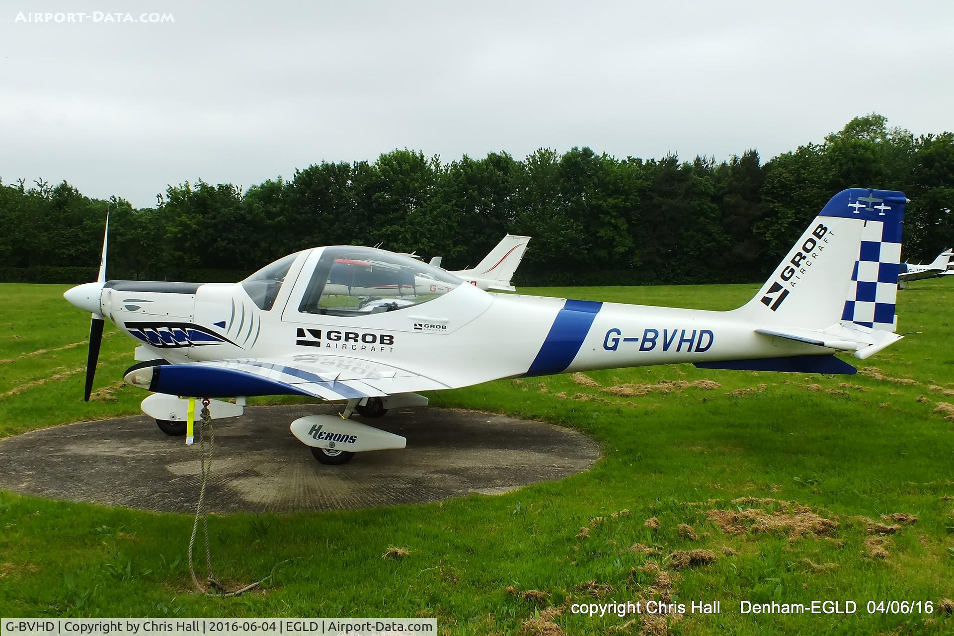 G-BVHD, 1994 Grob G-115D-2 C/N 82006, at Denham
