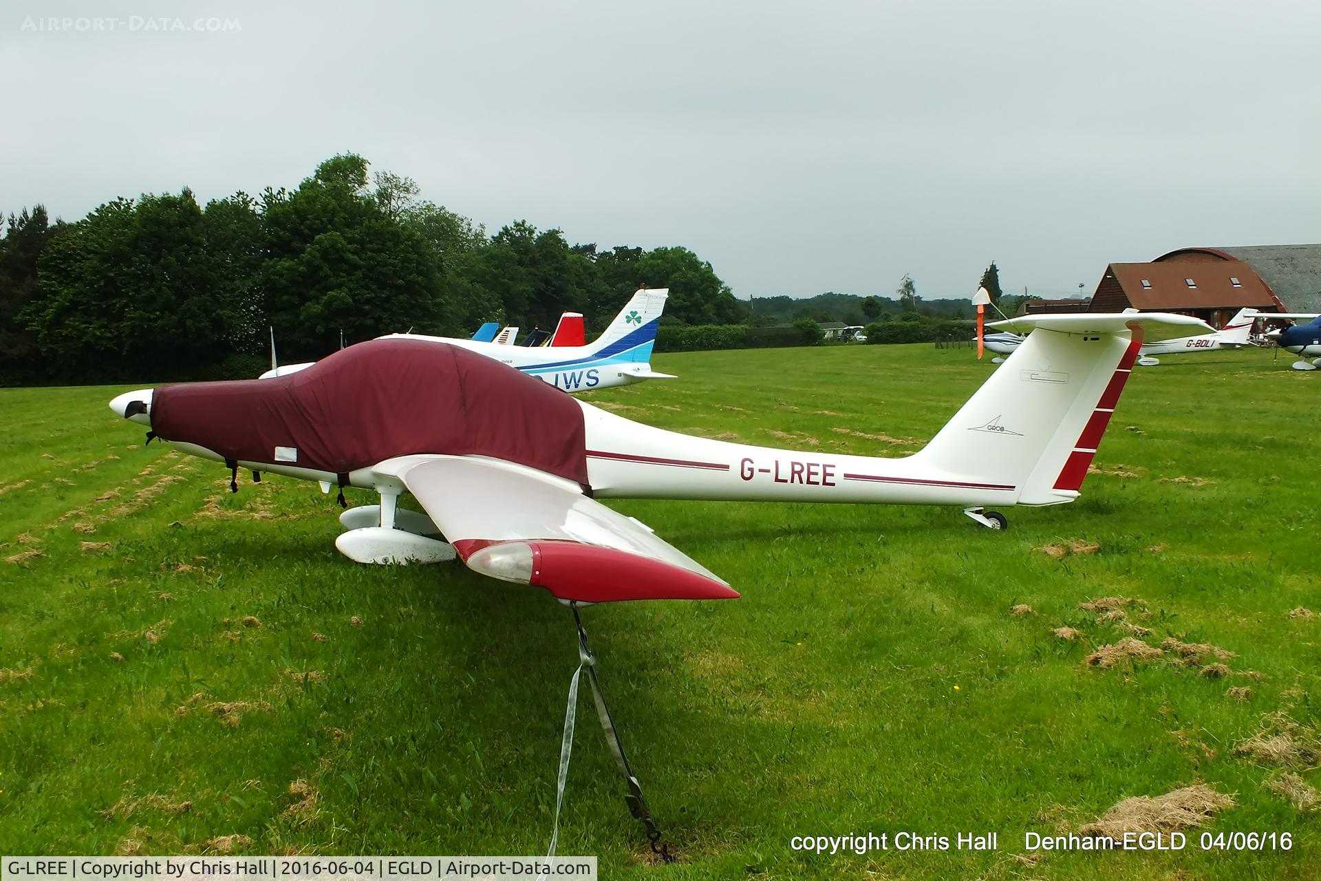 G-LREE, 1984 Grob G-109B C/N 6252, at Denham