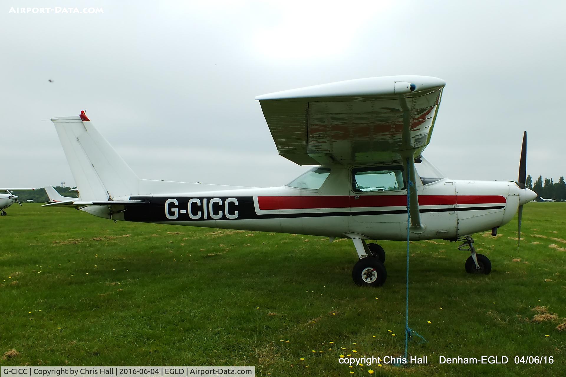 G-CICC, 1981 Cessna 152 C/N 152-85282, at Denham